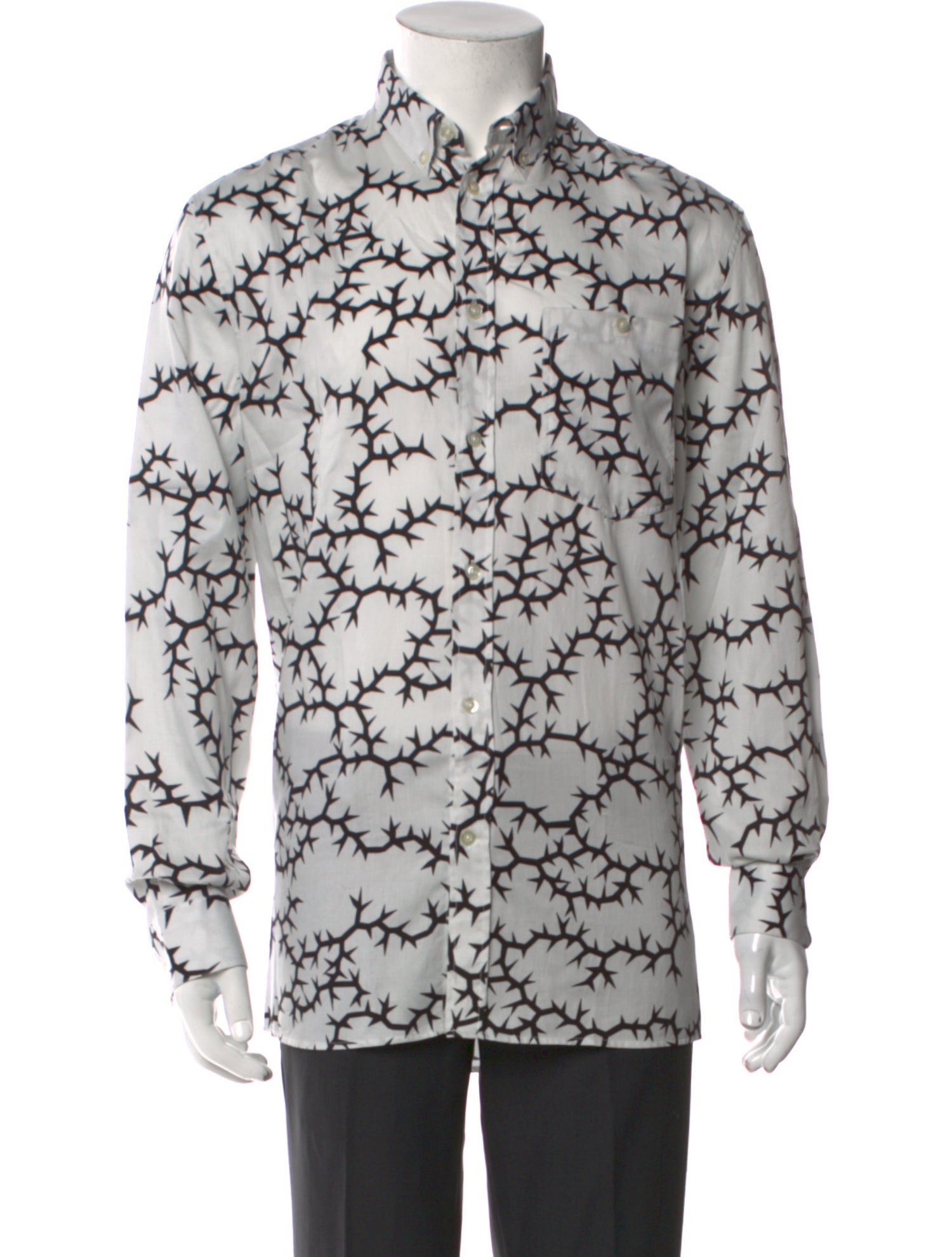 Givenchy Printed Long Sleeve Shirt w/ Tags
