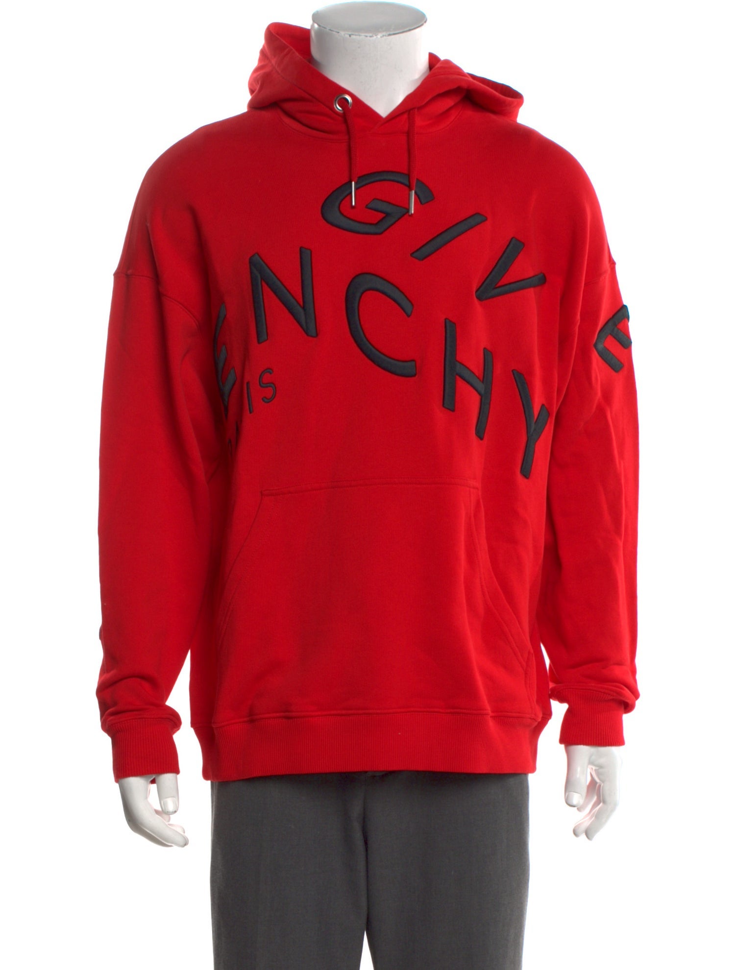 Givenchy Graphic Print Crew Neck Hoodie