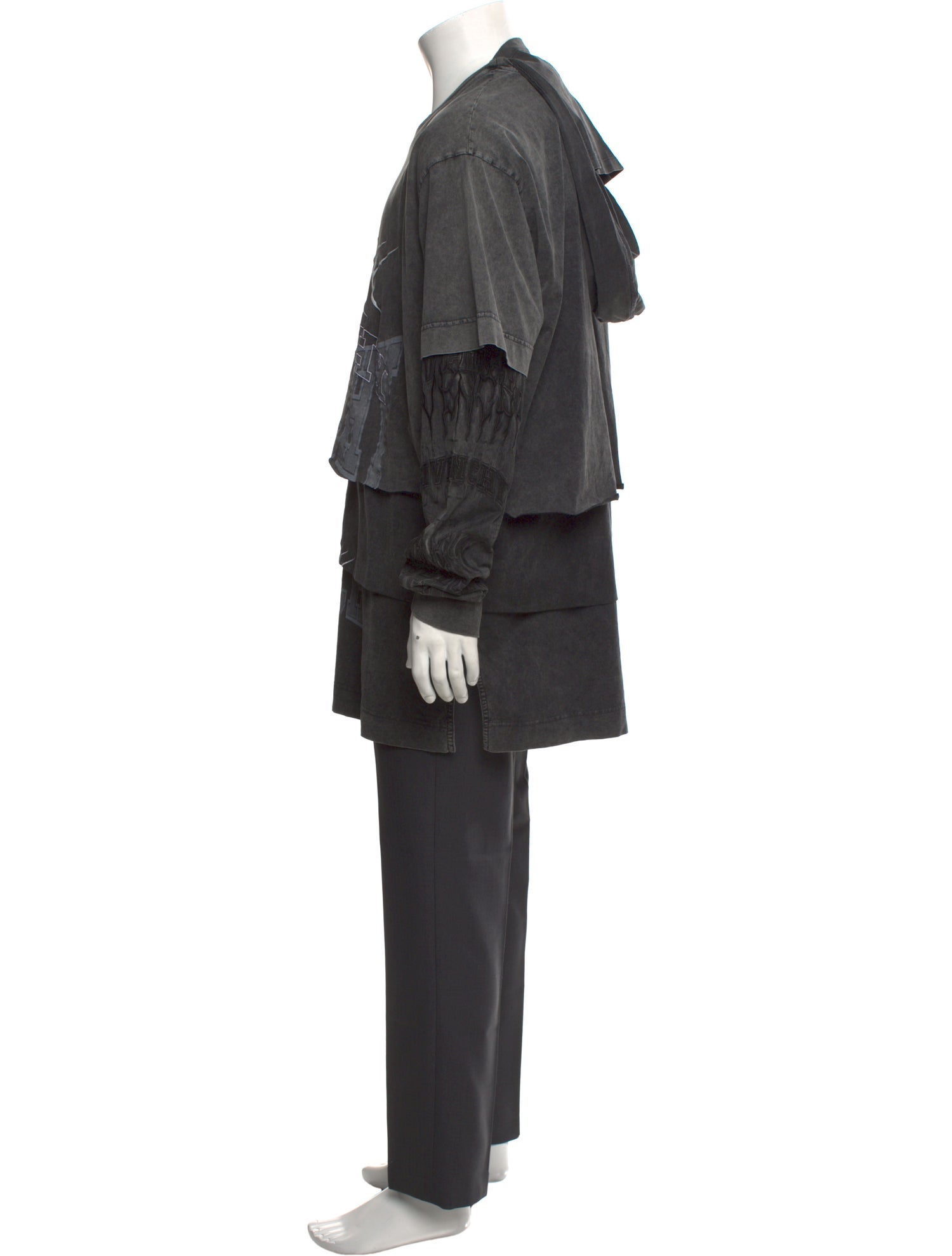 Givenchy Graphic Print Crew Neck T-Shirt