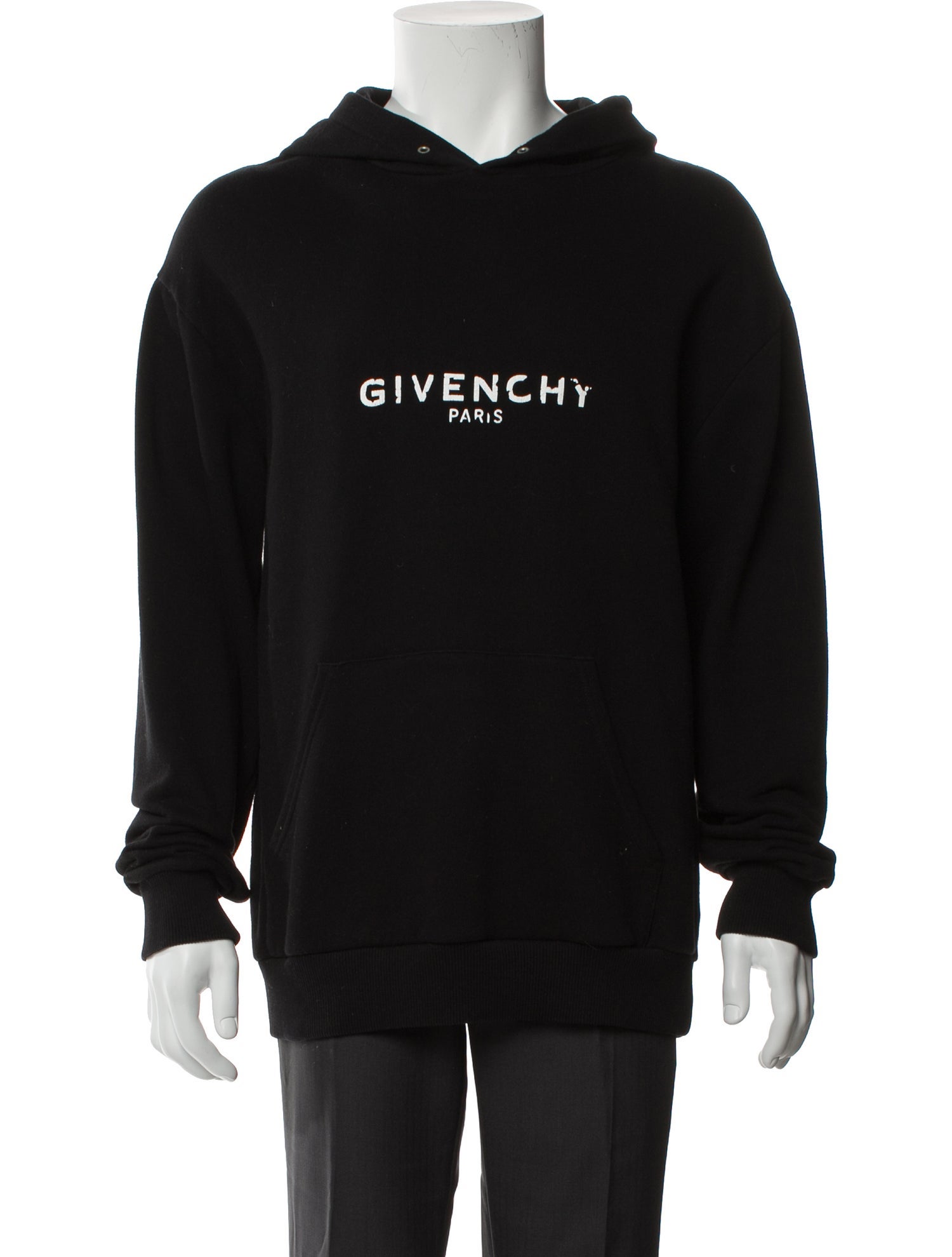 Givenchy Graphic Print Crew Neck Hoodie