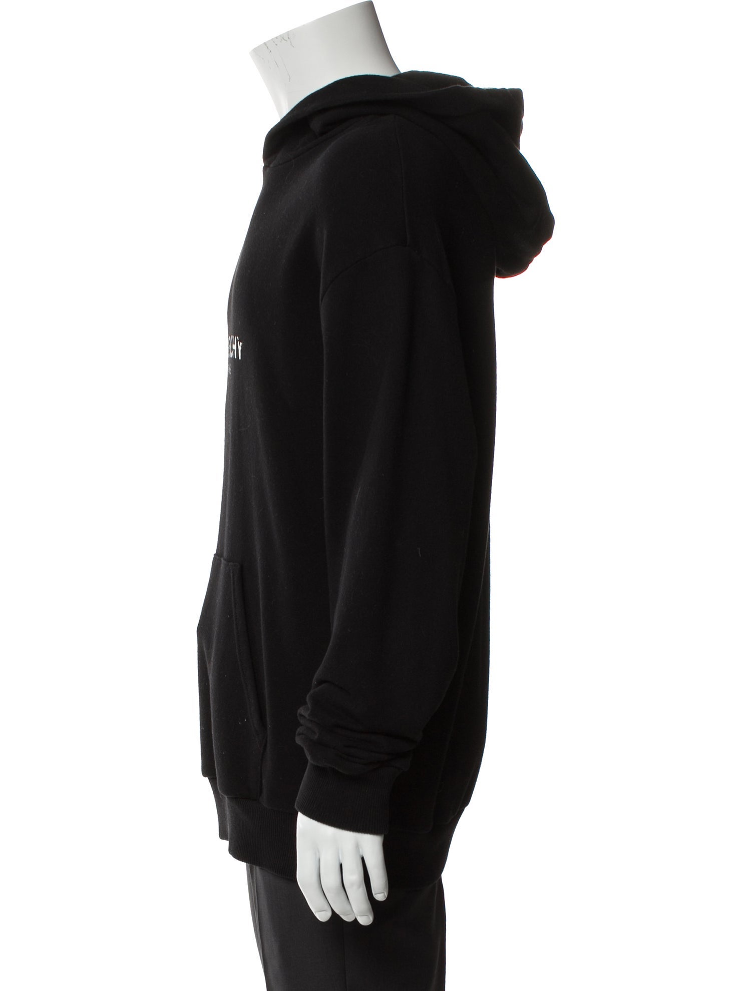 Givenchy Graphic Print Crew Neck Hoodie