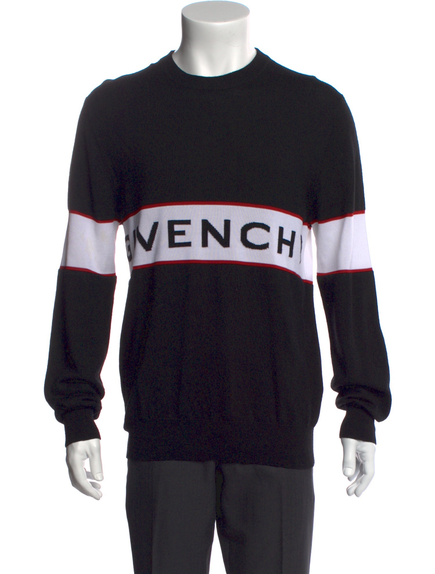 Givenchy Wool Graphic Print Pullover