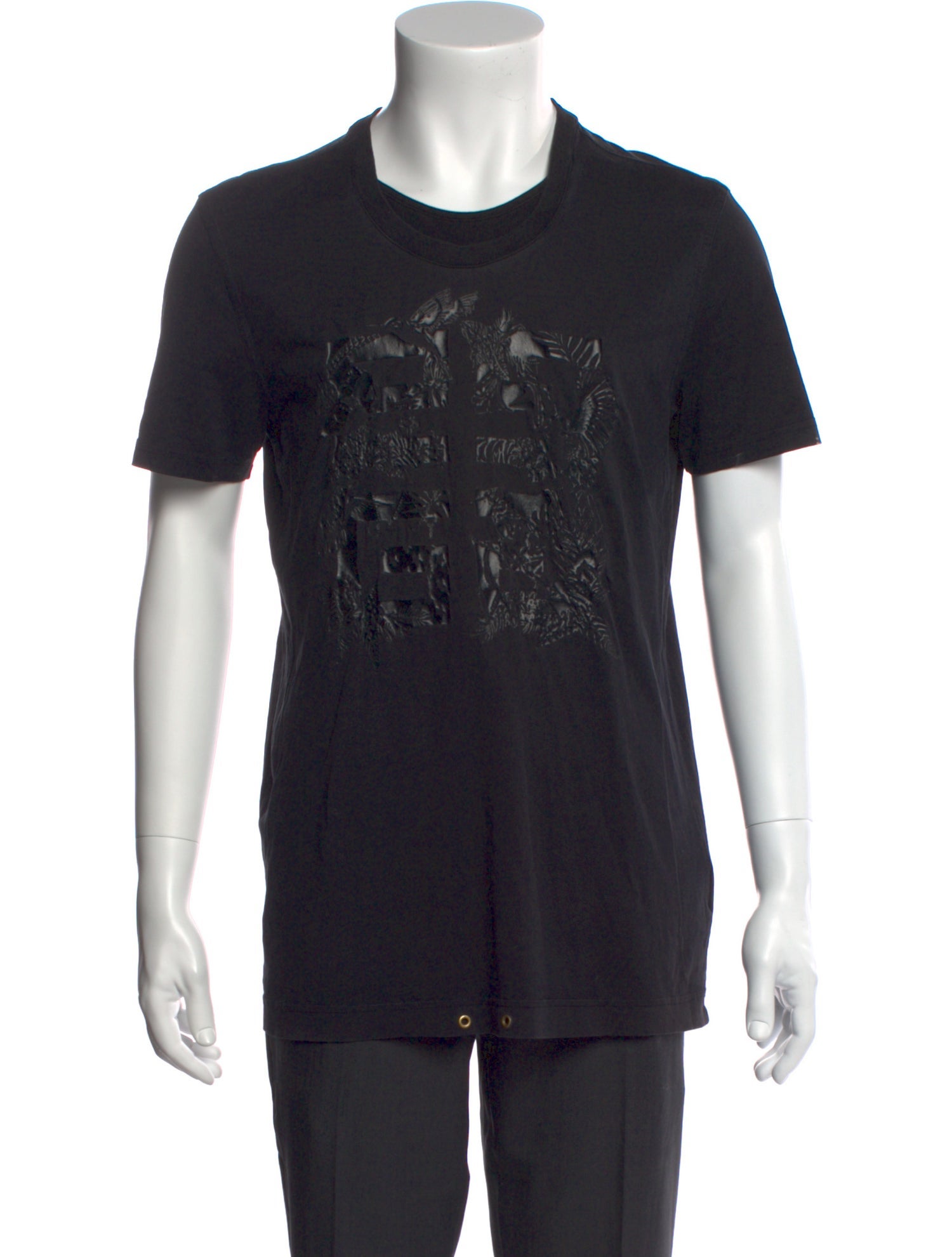 Givenchy Graphic Print Crew Neck T-Shirt