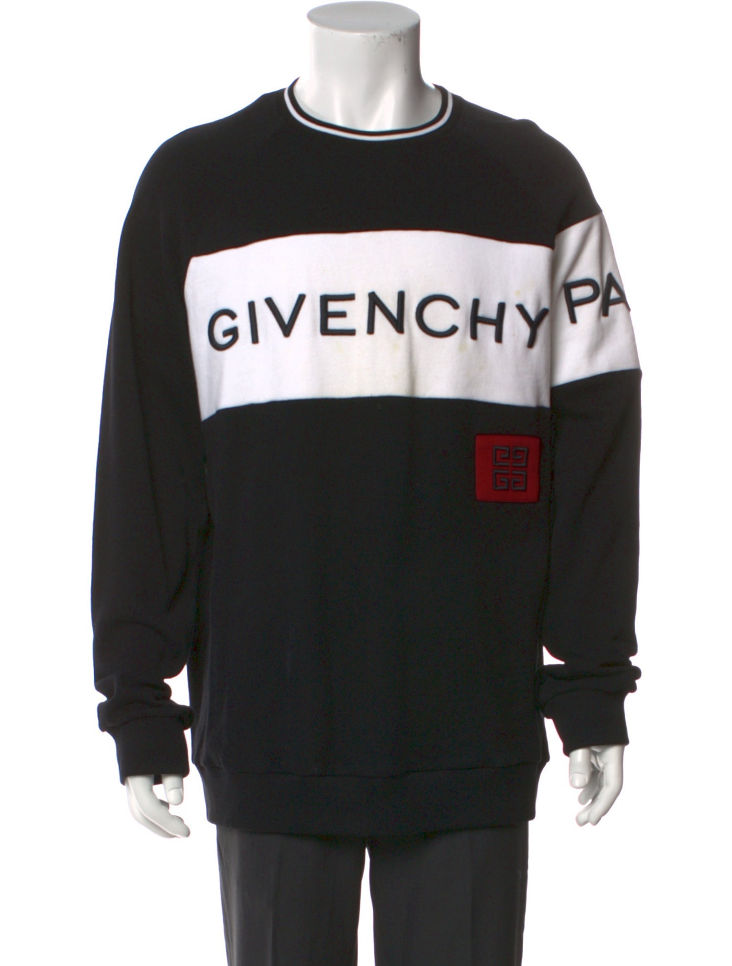 Givenchy Graphic Print Crew Neck Sweatshirt
