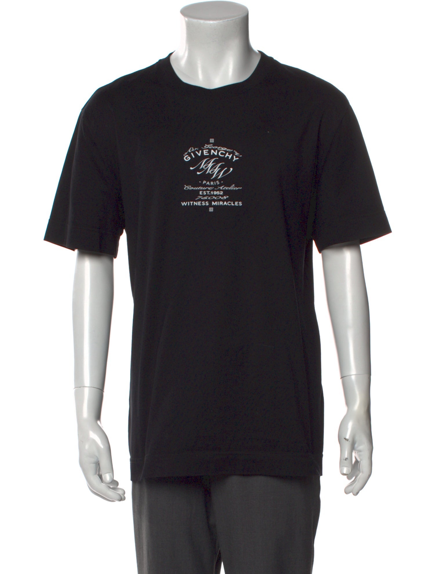 Givenchy Graphic Print Crew Neck T-Shirt