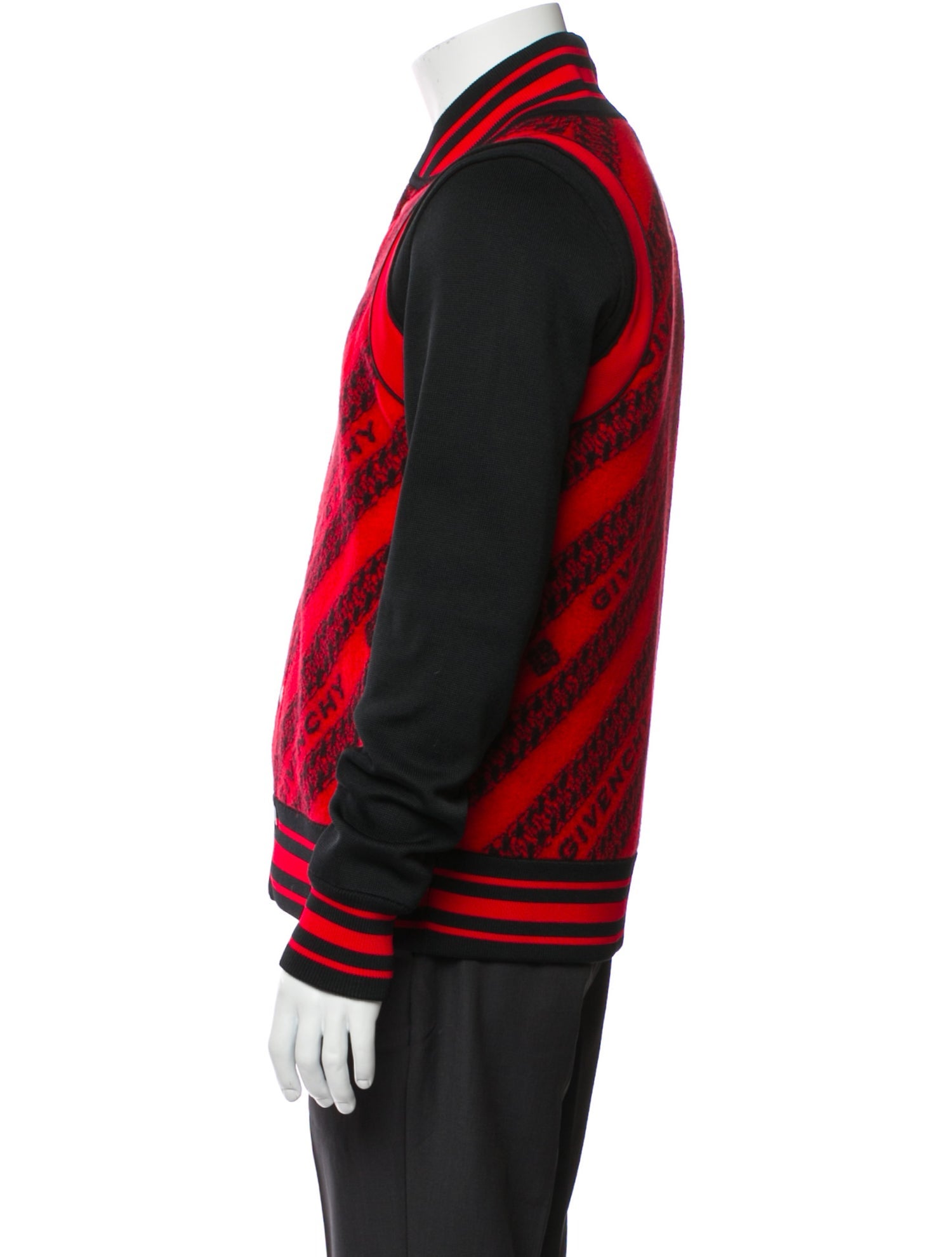 Givenchy Wool Striped Varsity Jacket