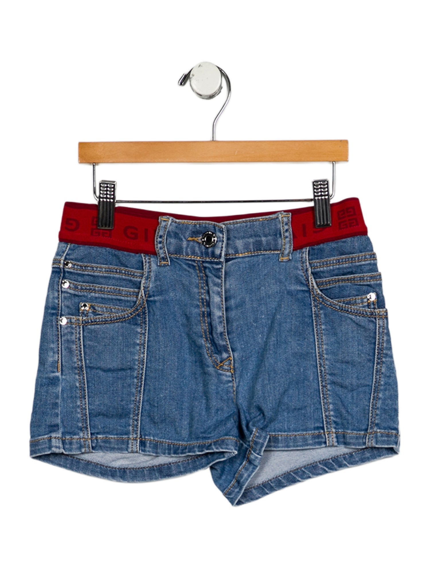 Givenchy Girls' Denim Shorts