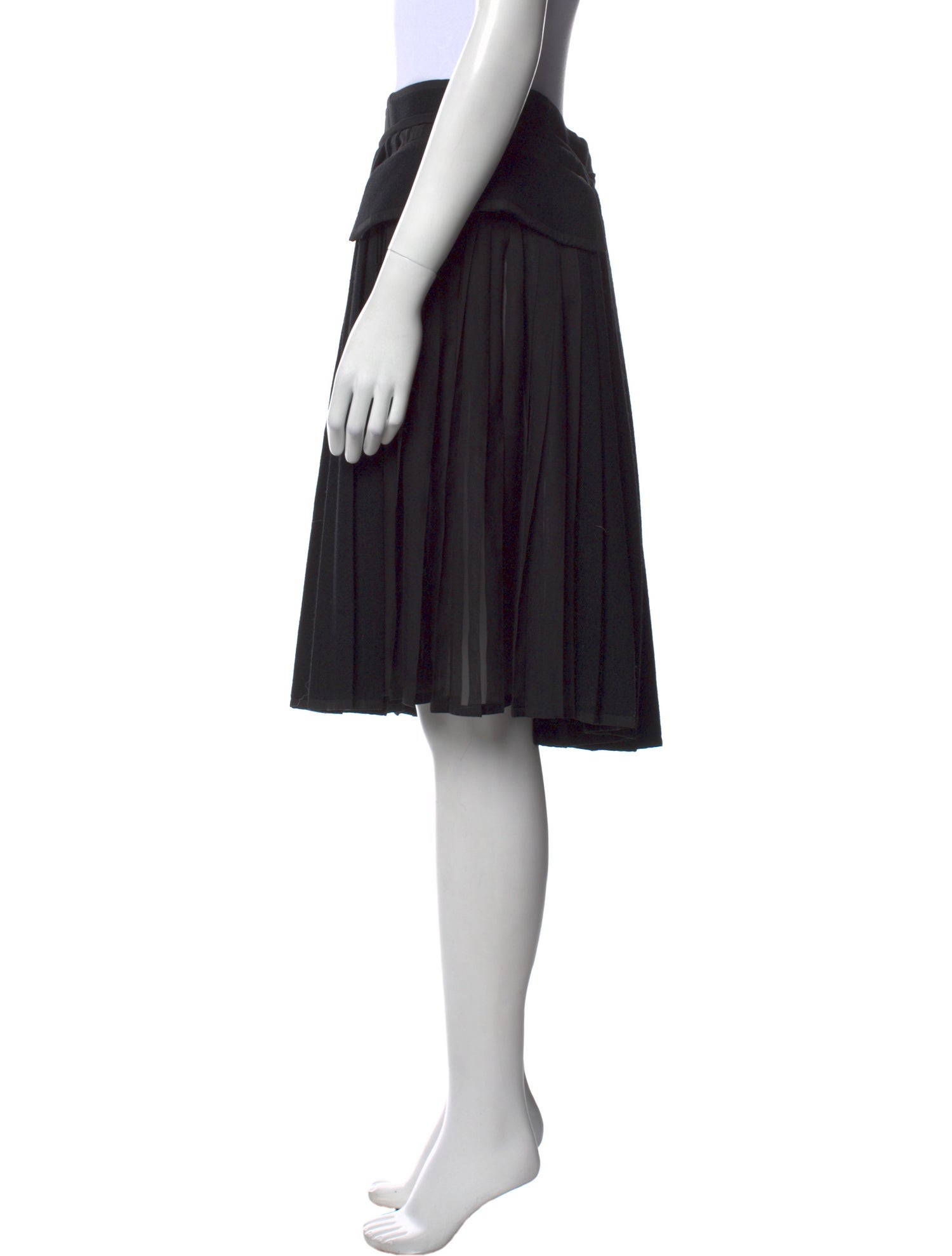 Givenchy Wool Knee-Length Skirt