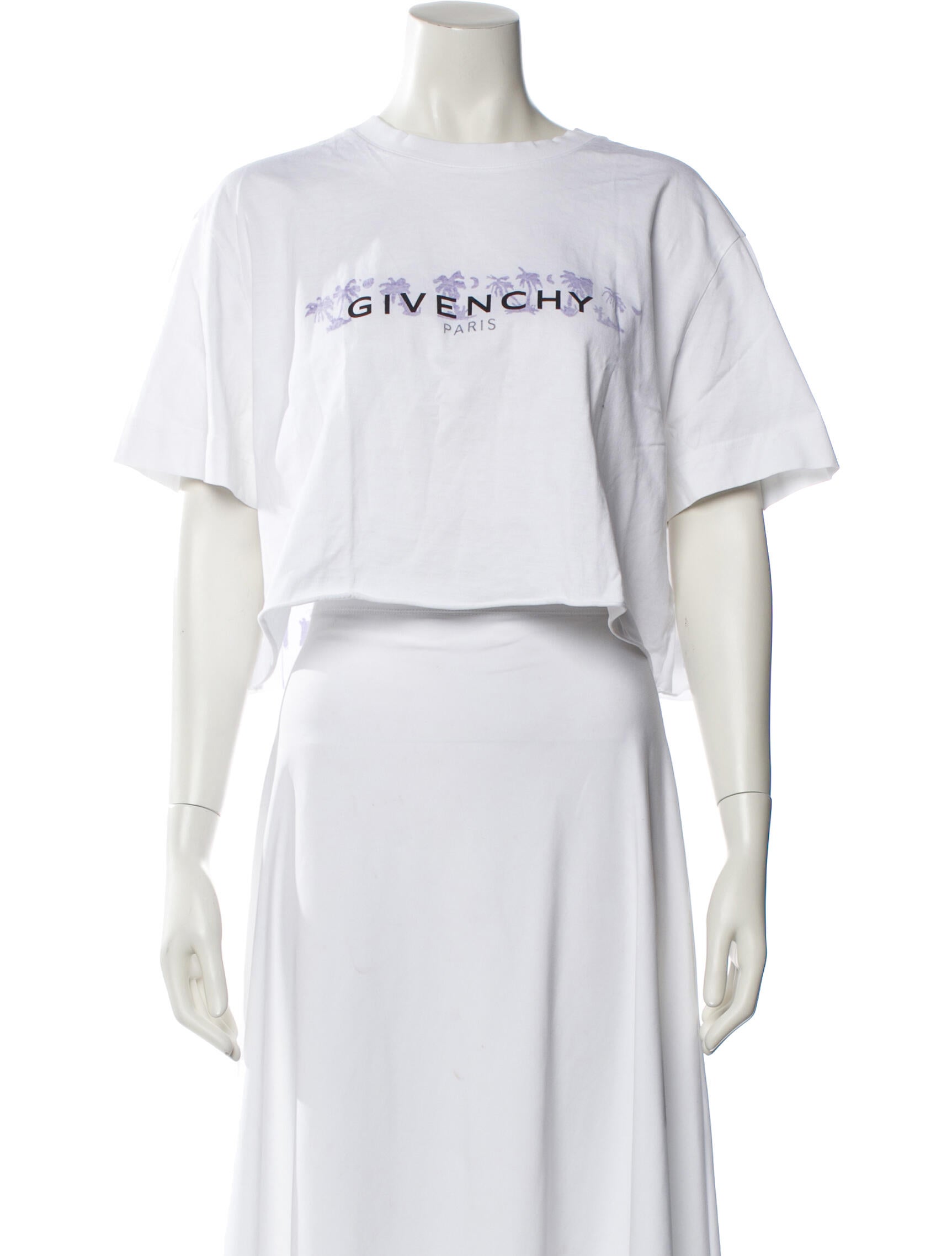 Givenchy Graphic Print Crew Neck T-Shirt