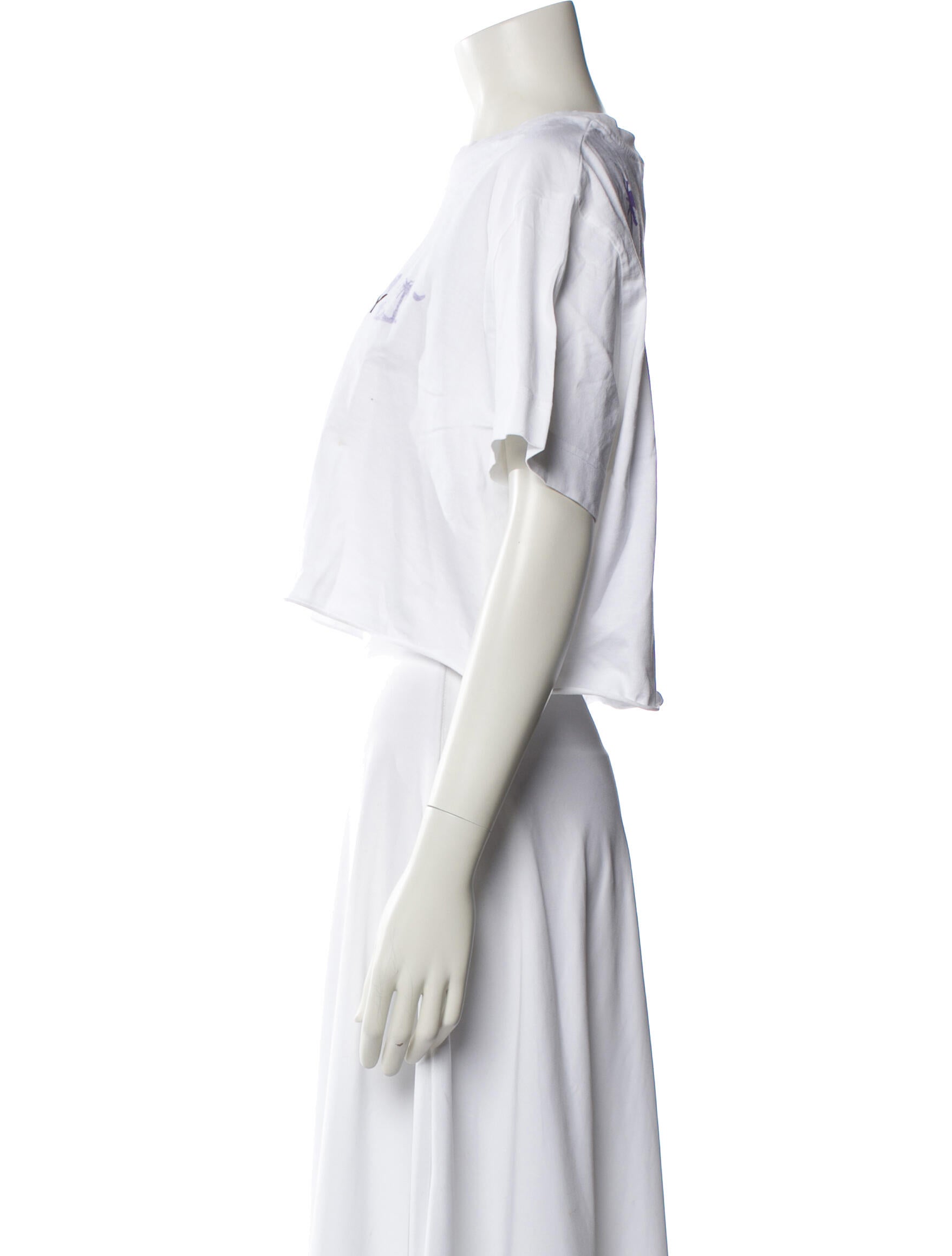 Givenchy Graphic Print Crew Neck T-Shirt