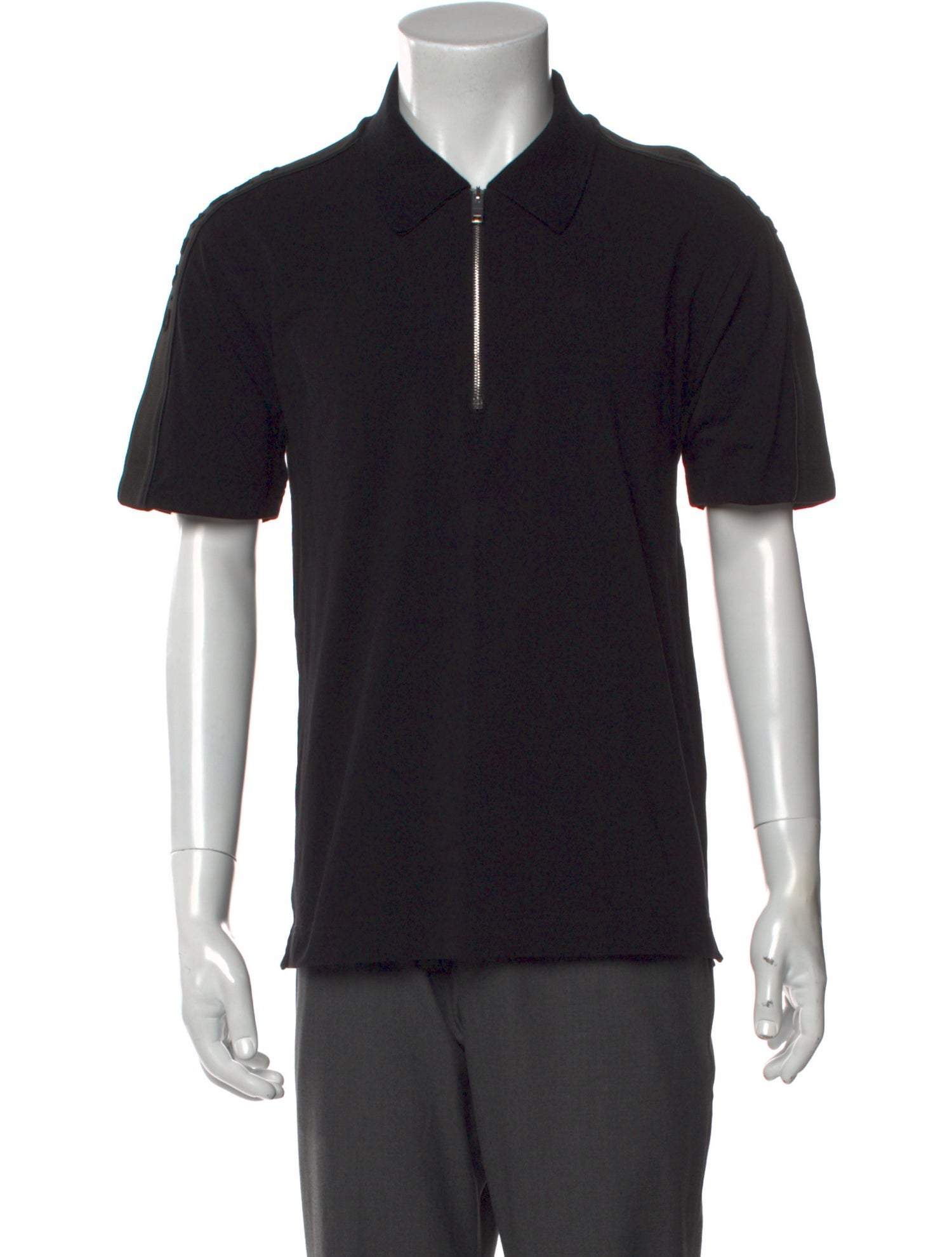 Givenchy Signature Logo Collar Polo Shirt