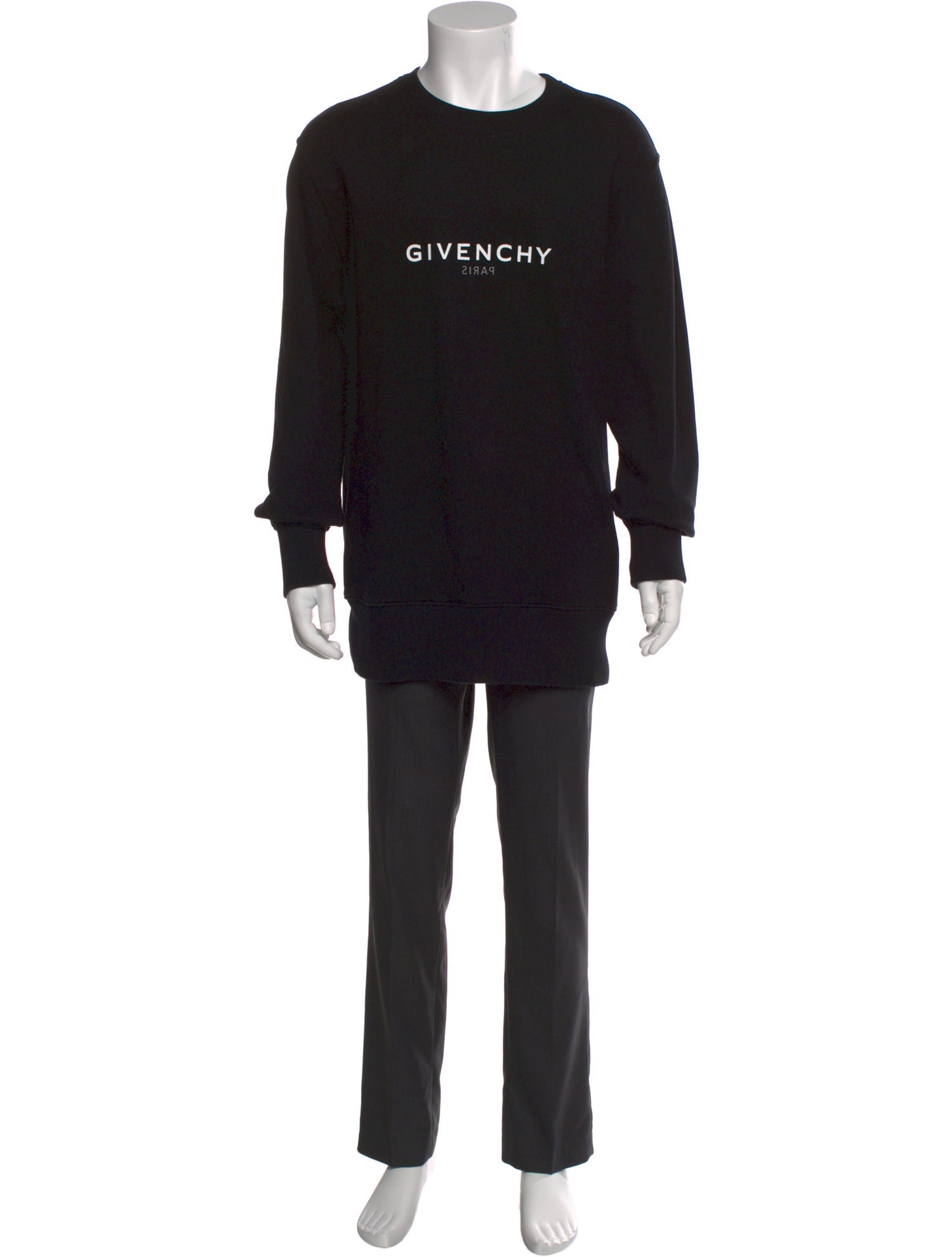 Givenchy Graphic Print Crew Neck Sweatshirt