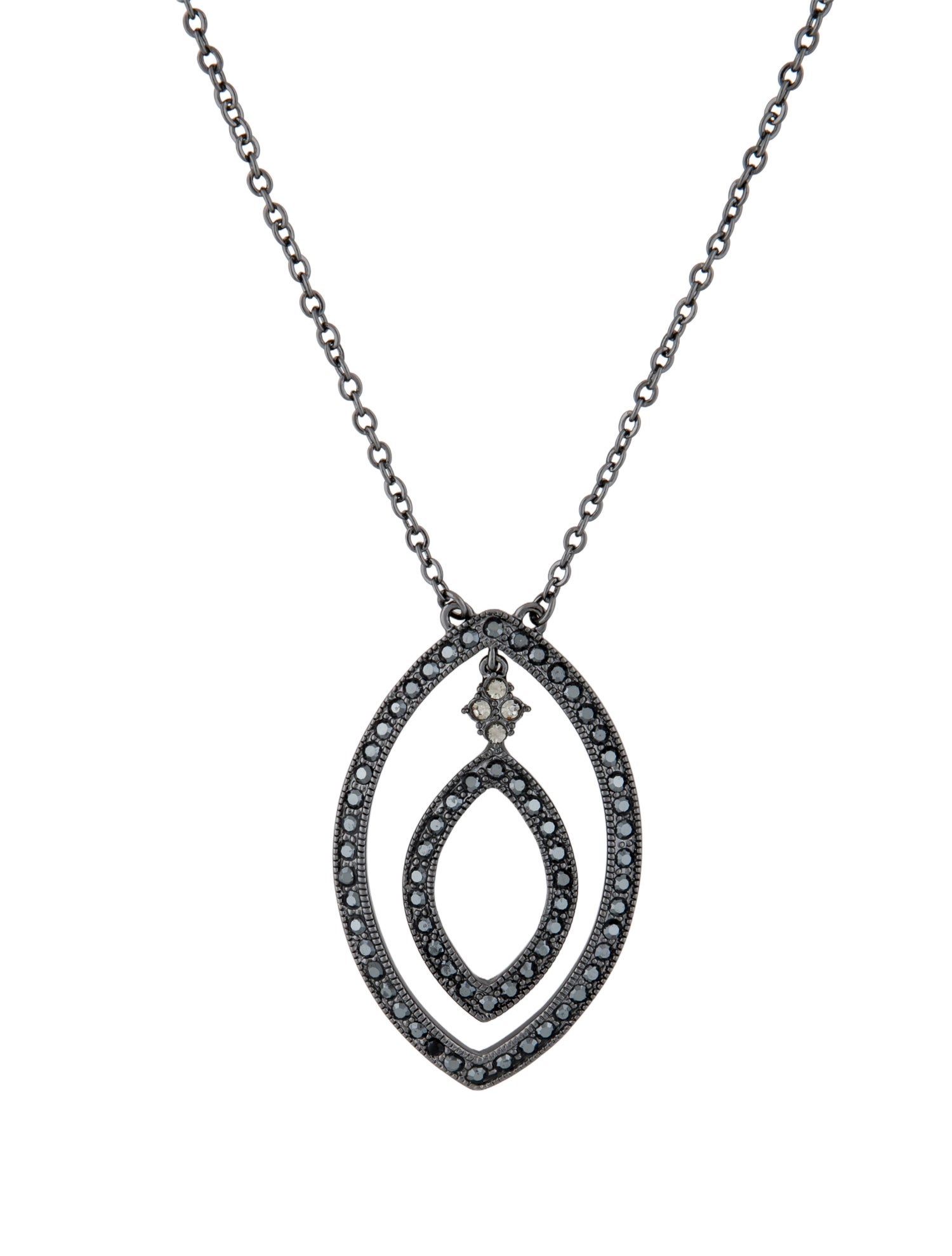 Givenchy Crystal Pendant Necklace