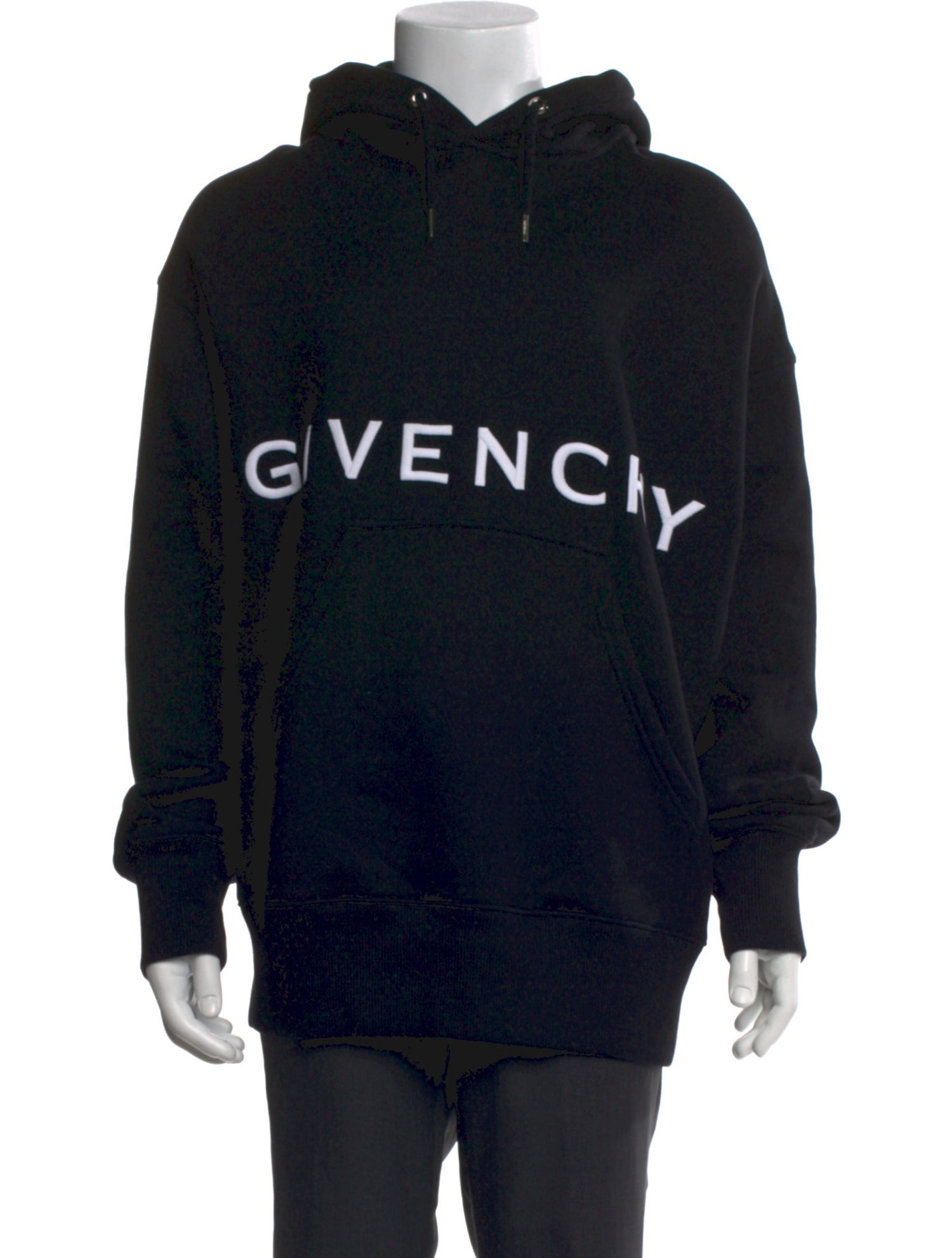 Givenchy Graphic Print Crew Neck Hoodie