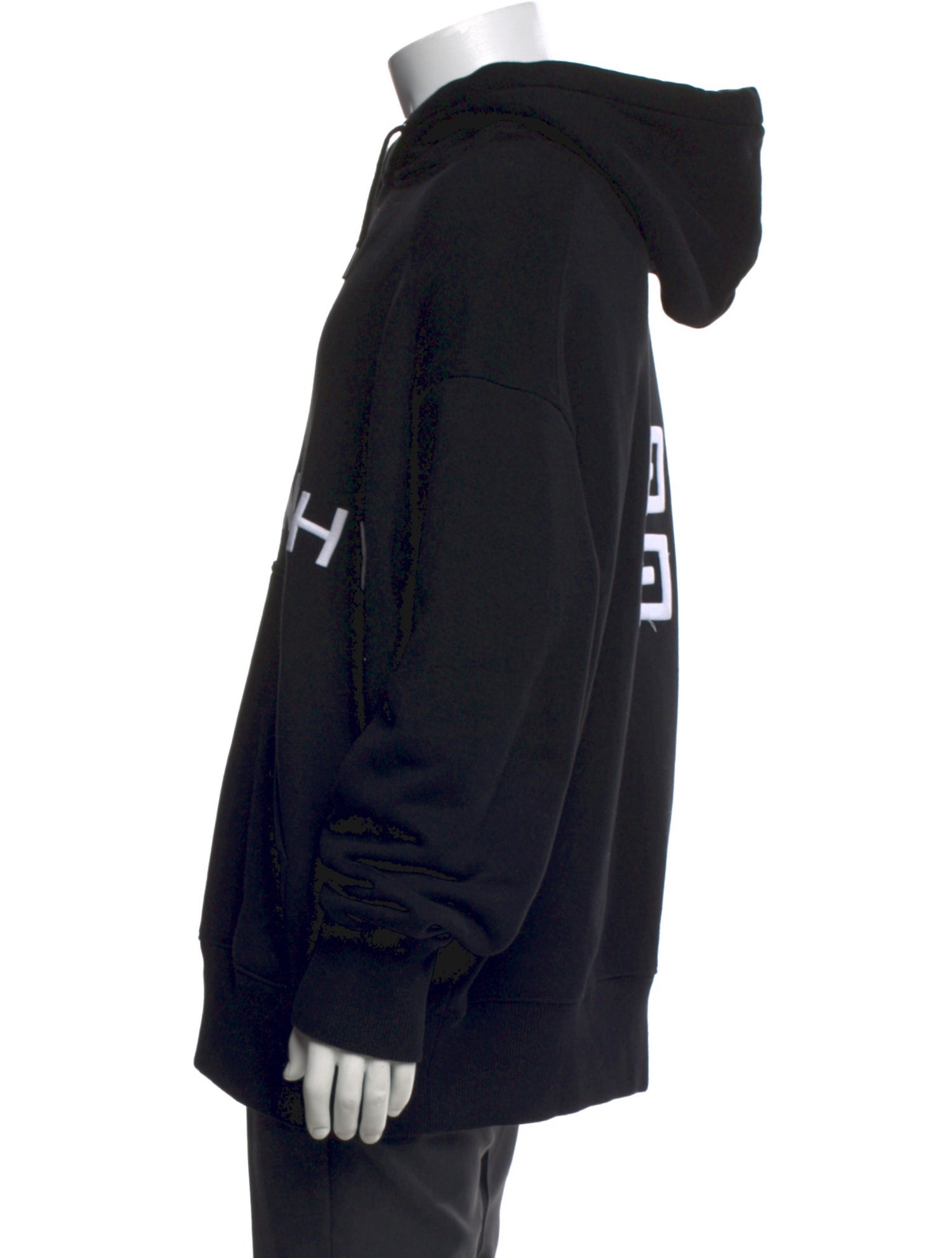 Givenchy Graphic Print Crew Neck Hoodie