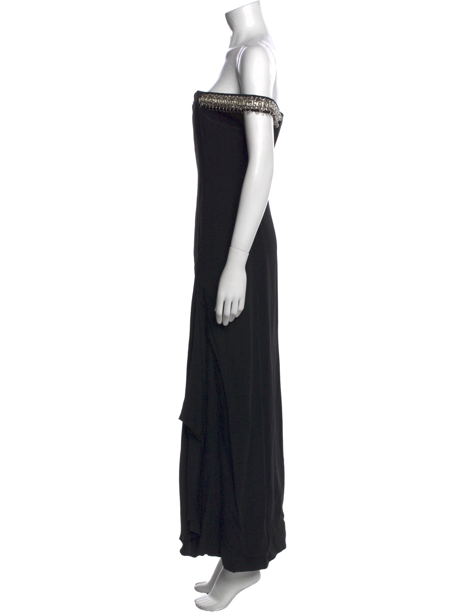 Givenchy Off-The-Shoulder Long Dress