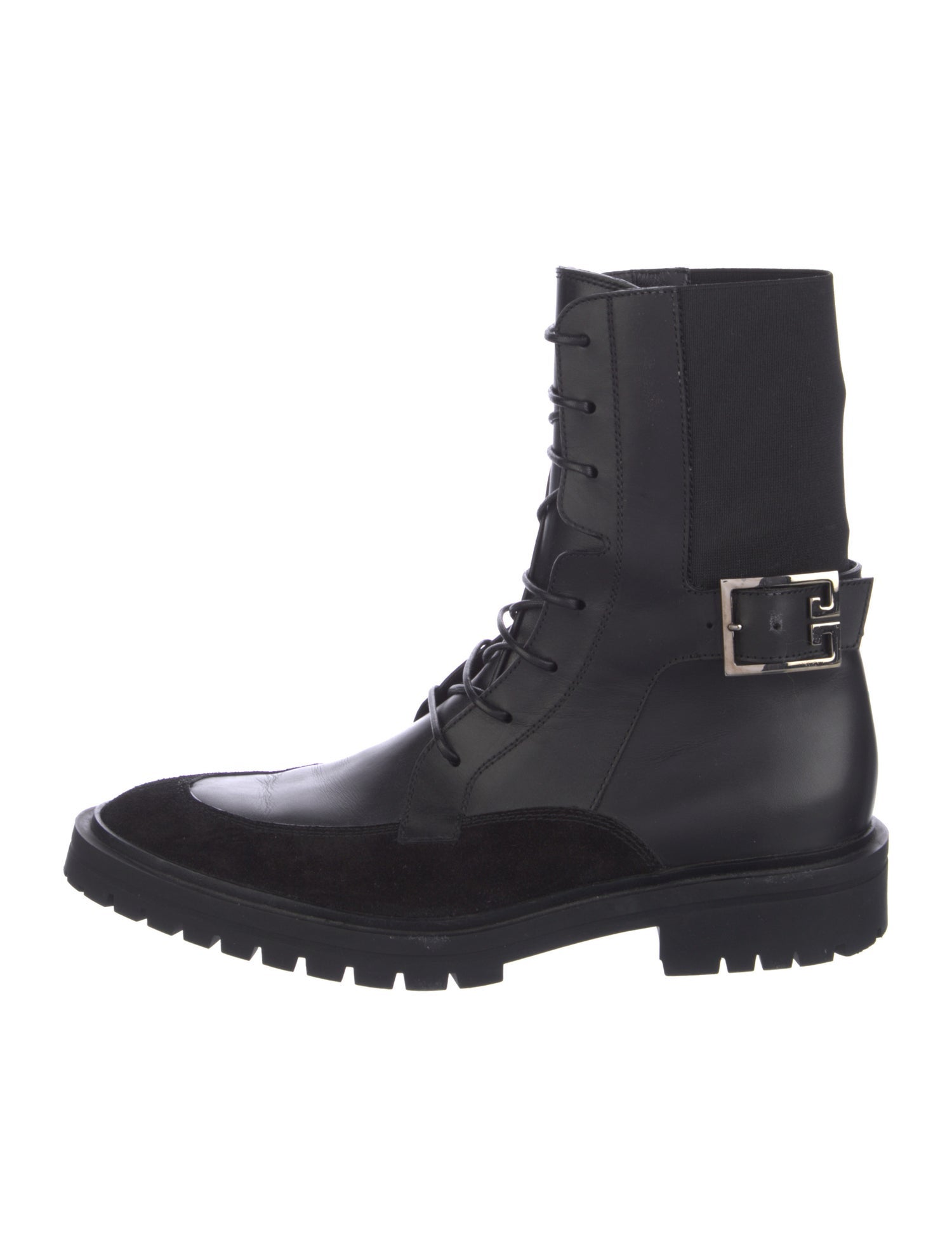 Givenchy Leather Combat Boots