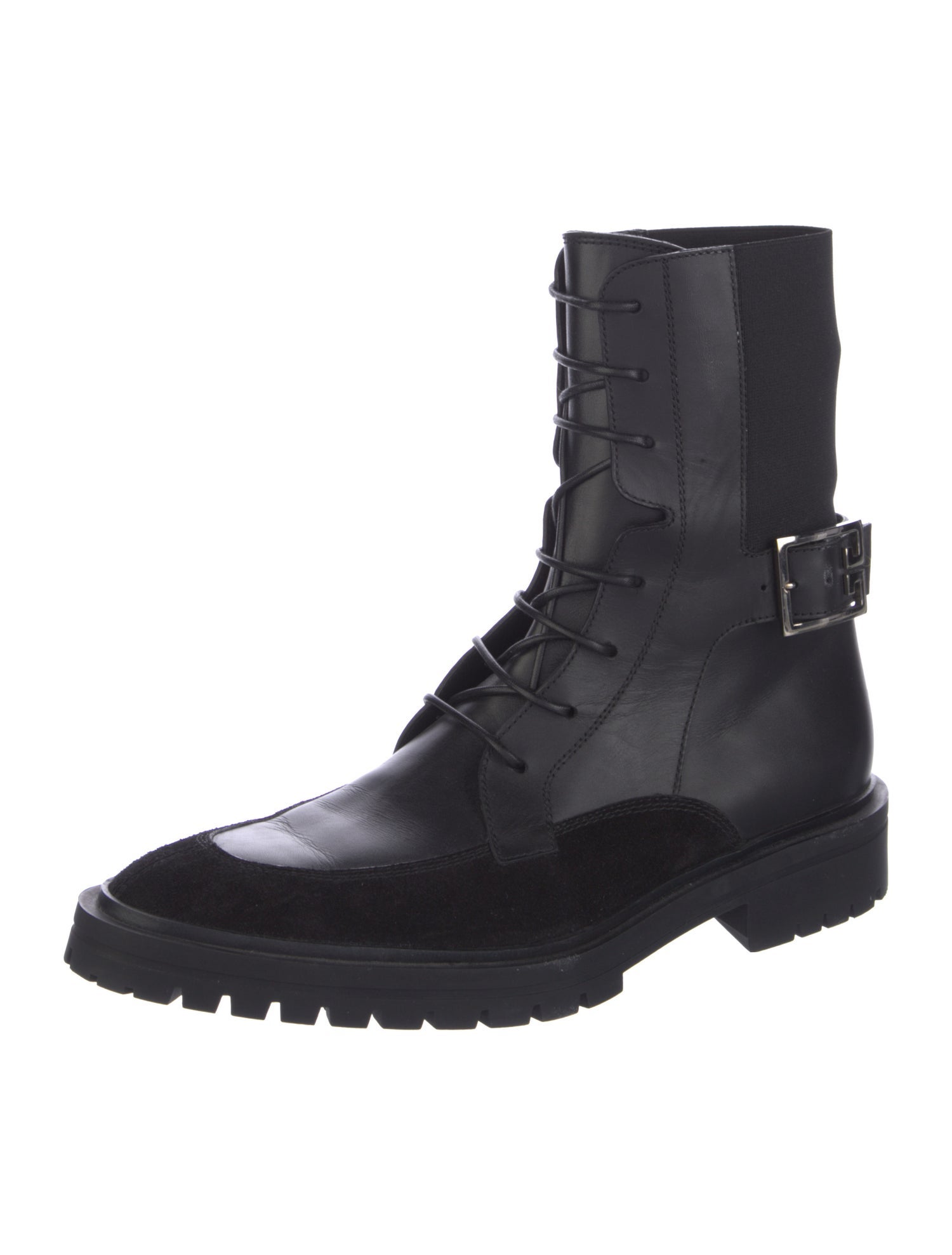 Givenchy Leather Combat Boots