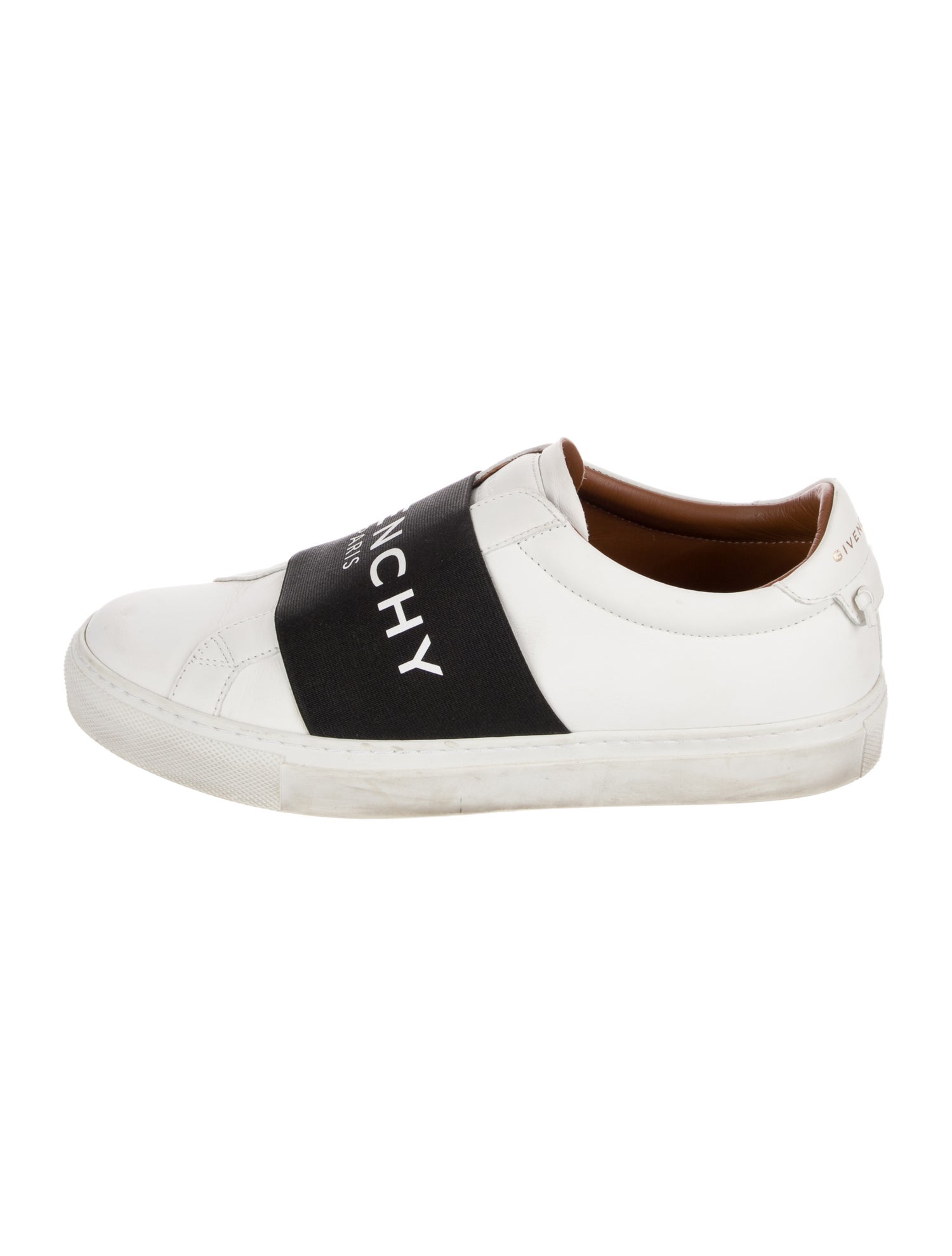 Givenchy Leather Graphic Print Sneakers