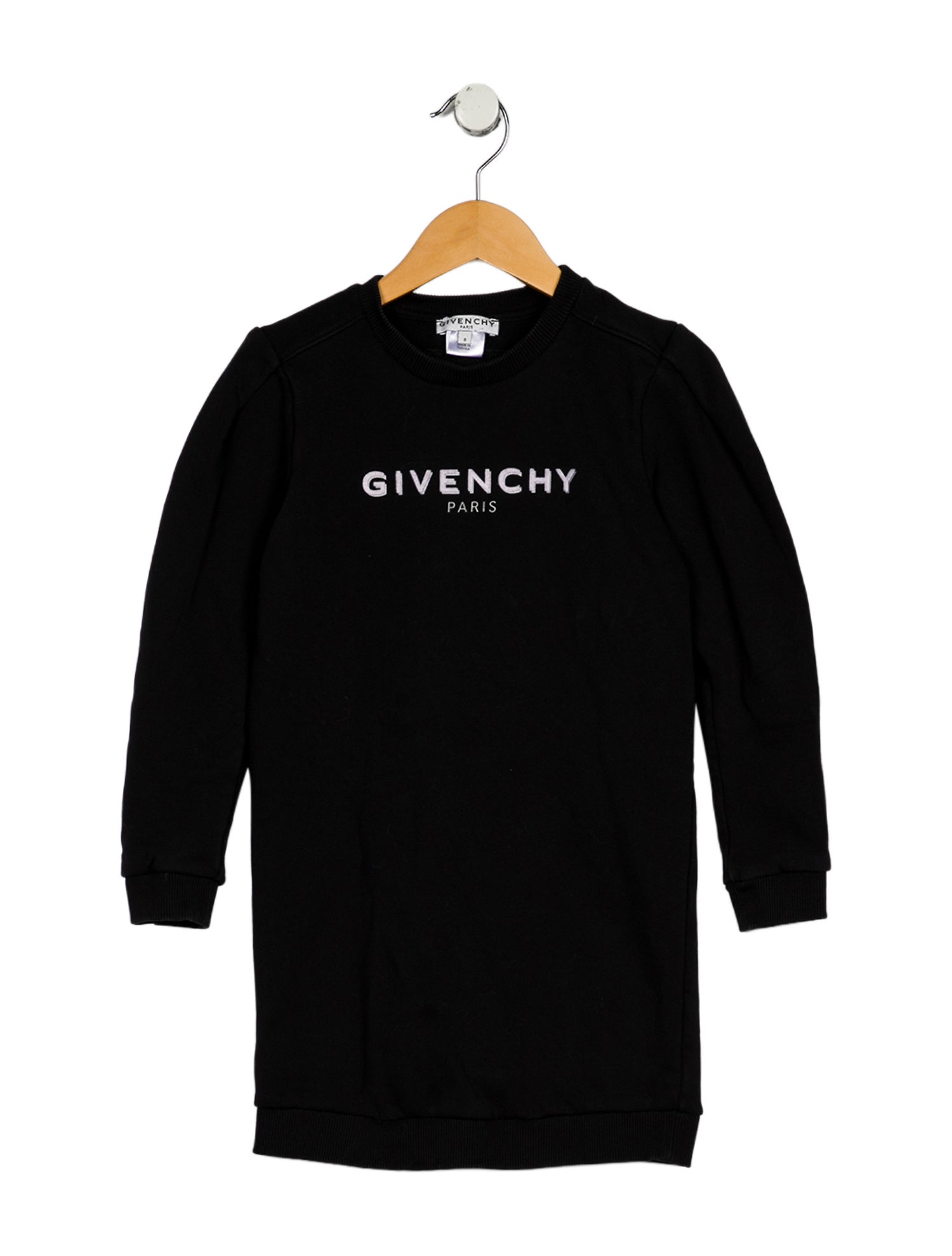 Givenchy Girls' Graphic Long Sleeve Dress