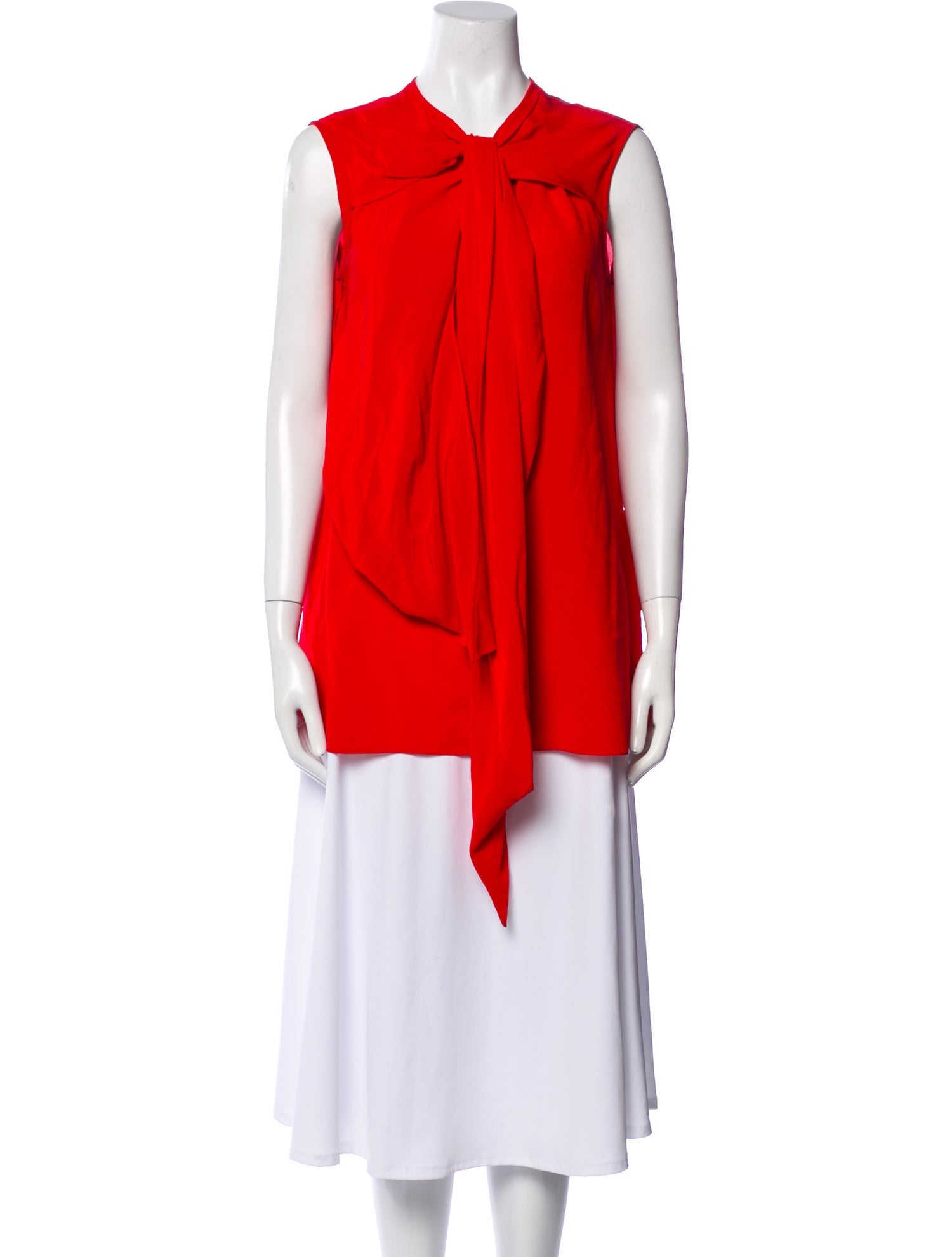 Givenchy Silk Crew Neck Tunic