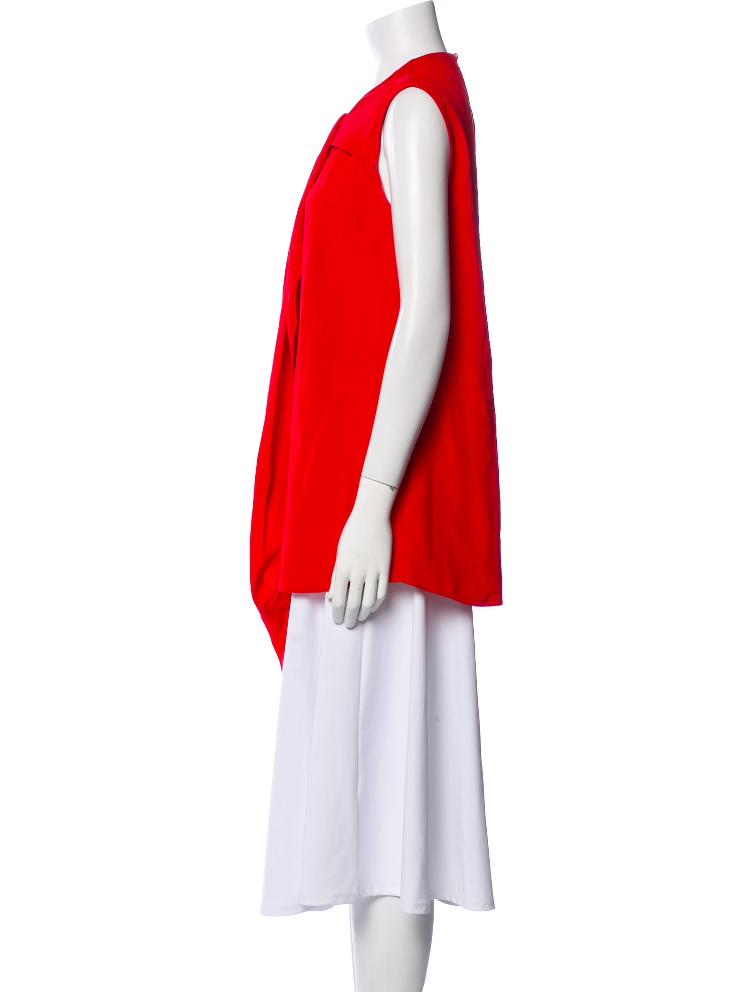 Givenchy Silk Crew Neck Tunic