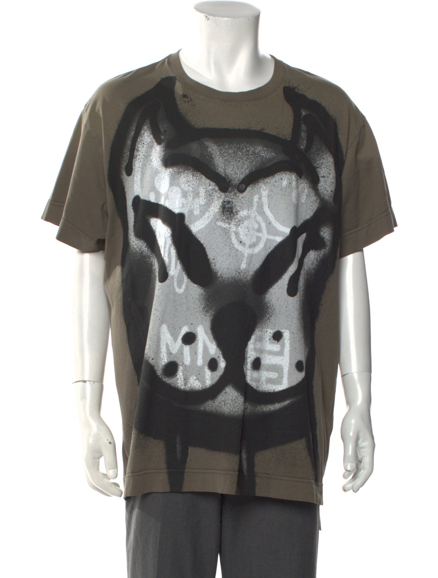 Givenchy Printed Crew Neck T-Shirt