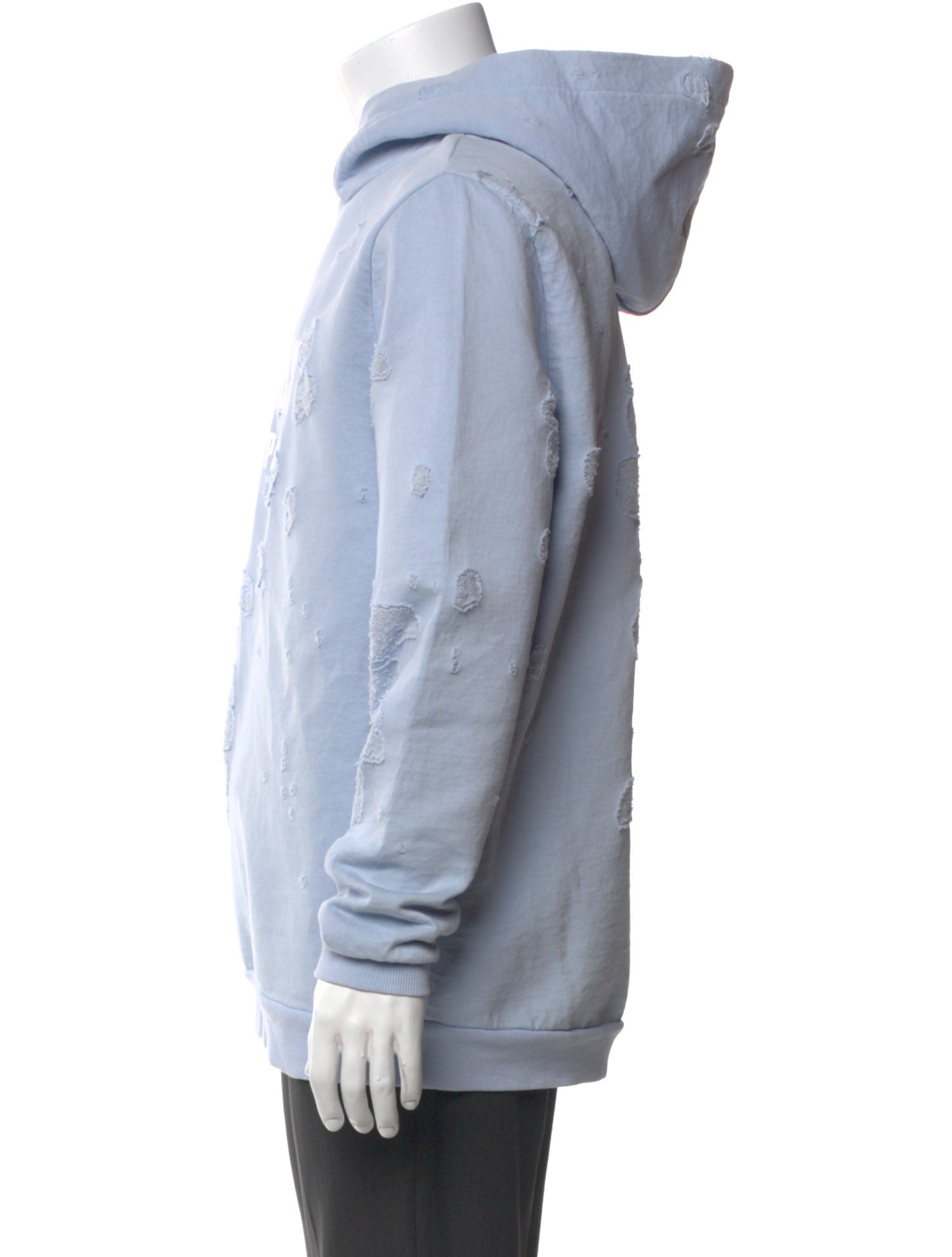 Givenchy Graphic Print V-Neck Hoodie