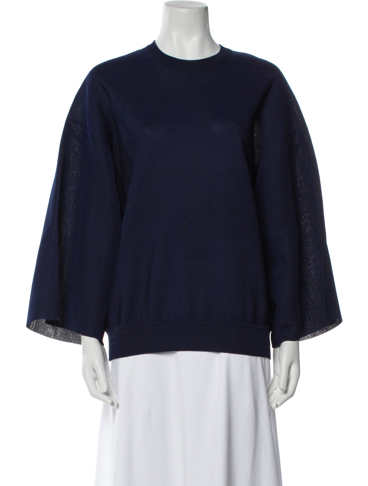 Givenchy Silk Crew Neck Sweatshirt