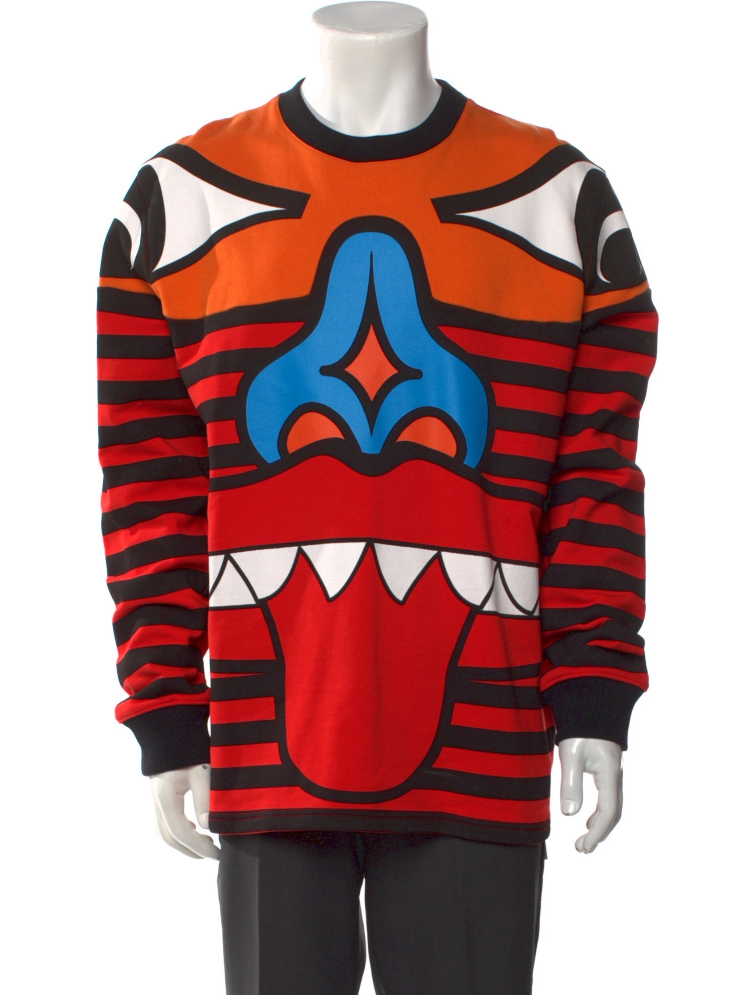 Givenchy Printed Crew Neck Sweatshirt