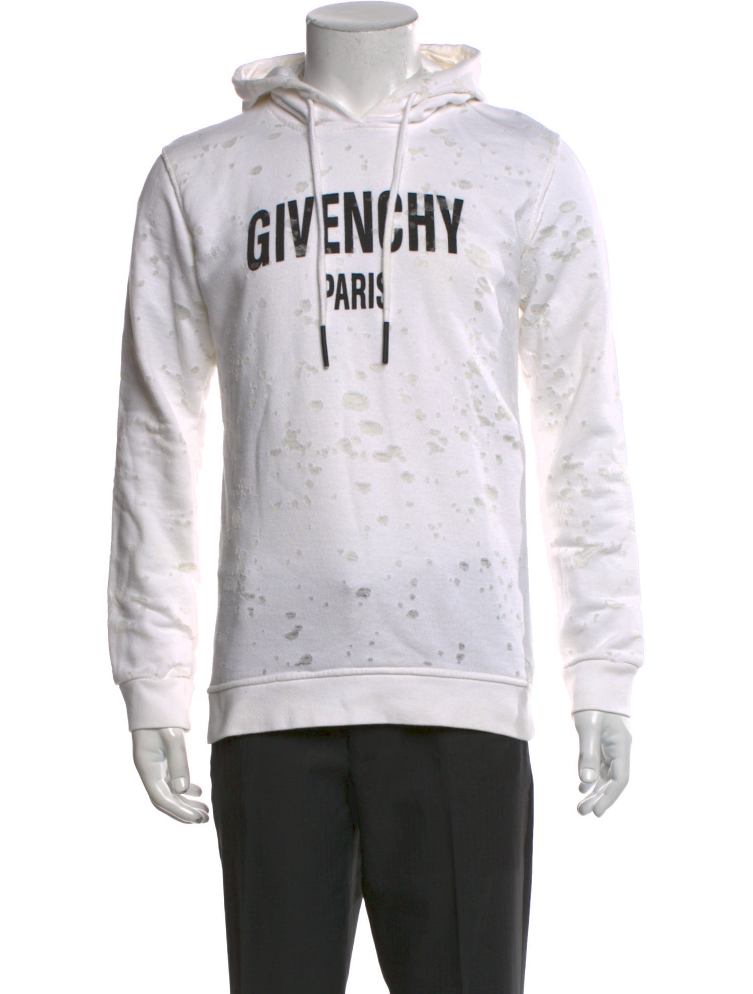 Givenchy Graphic Print Crew Neck Hoodie