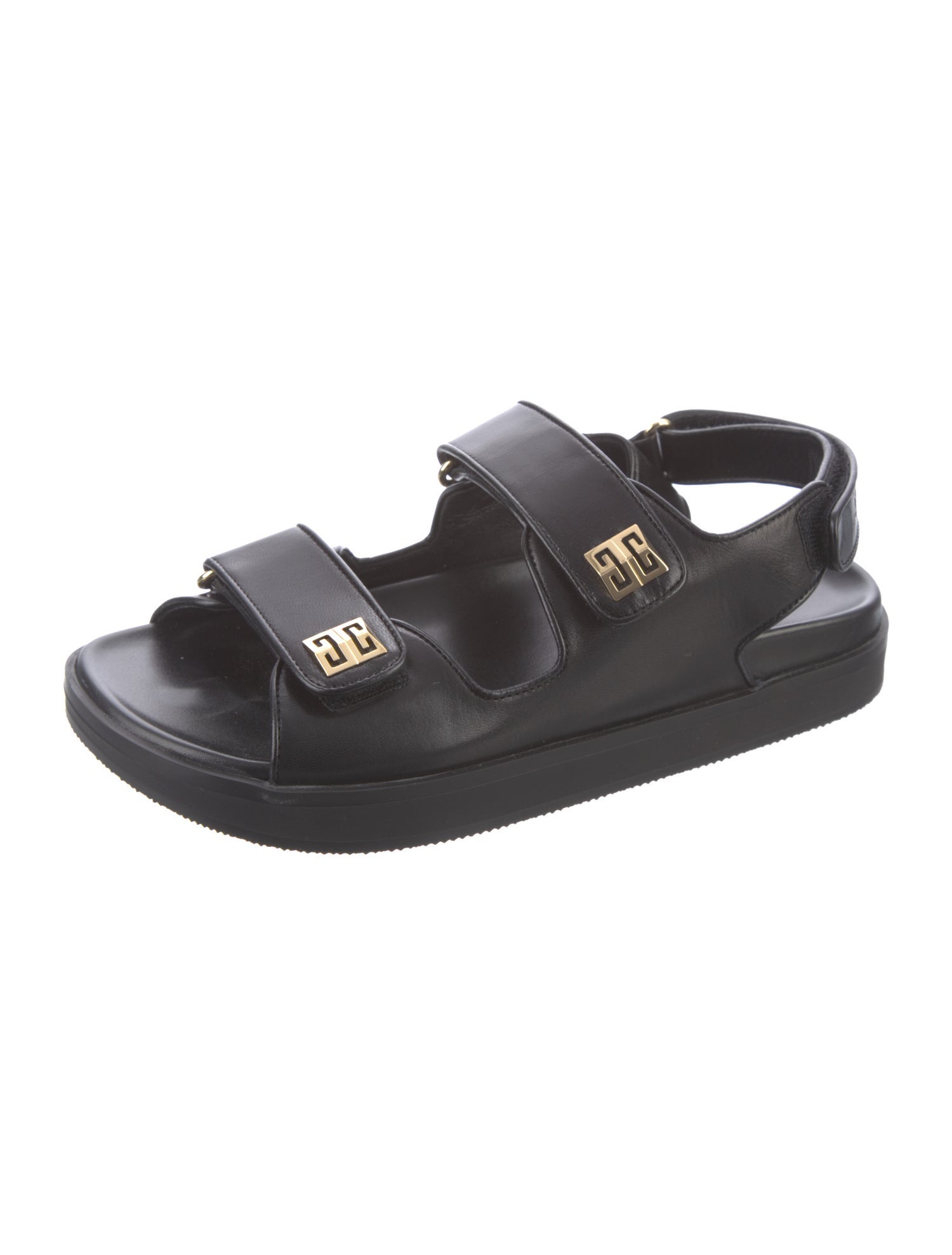 Givenchy Leather Slingback Sandals