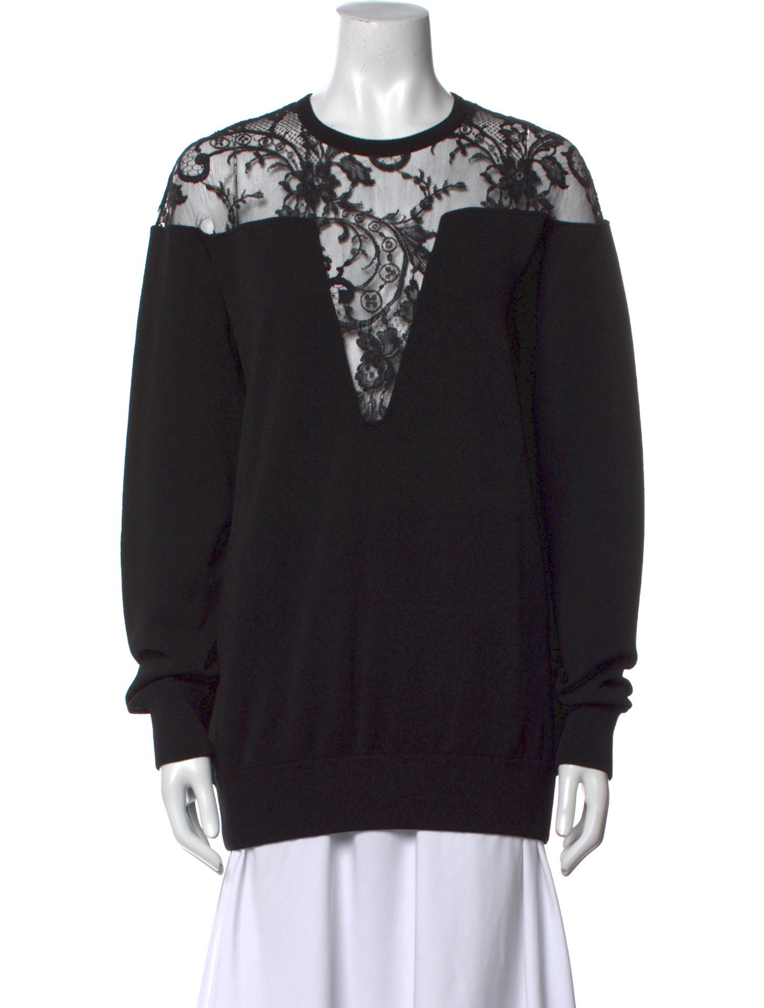 Givenchy Crew Neck Long Sleeve Sweatshirt