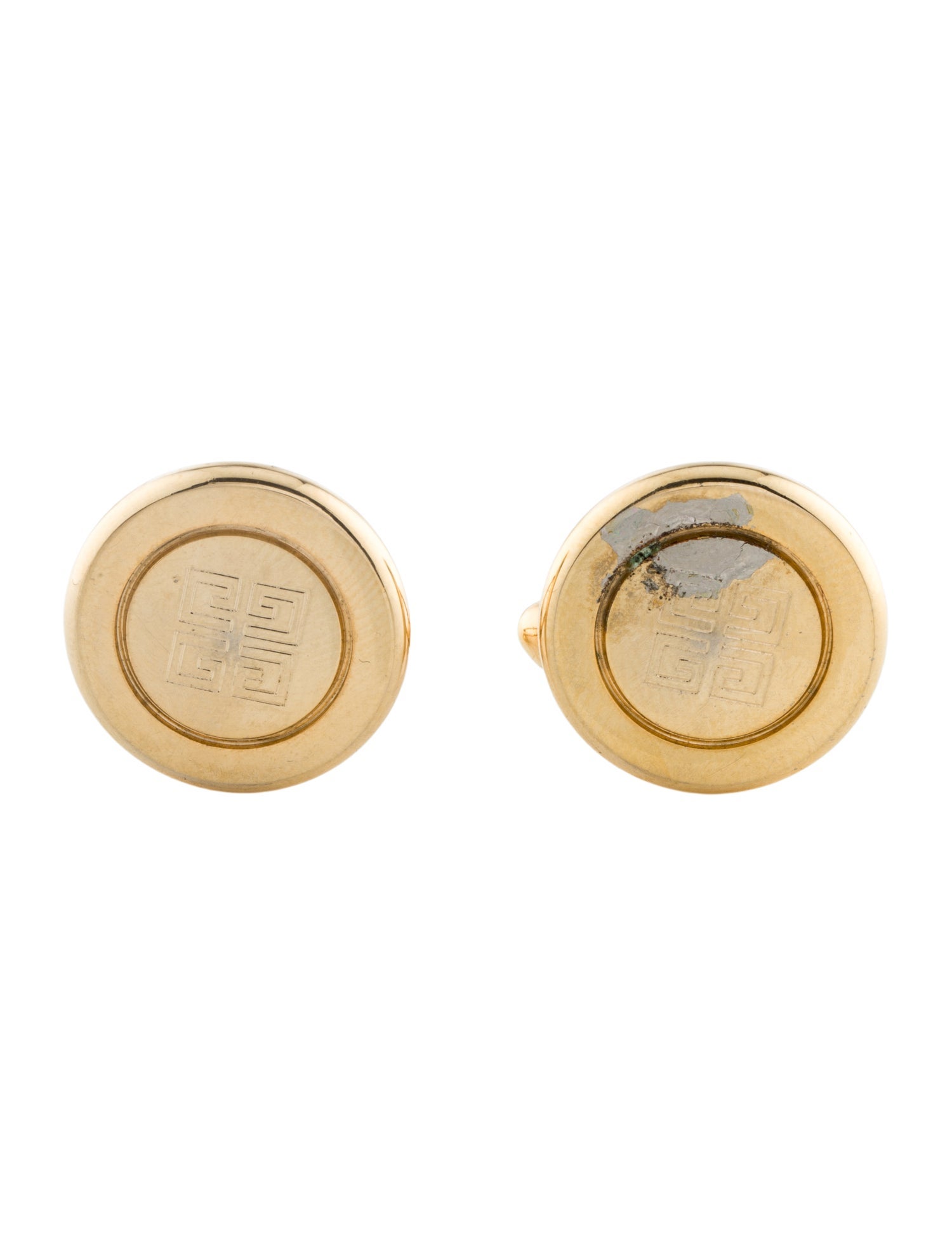 Givenchy Vintage Double G Cufflinks
