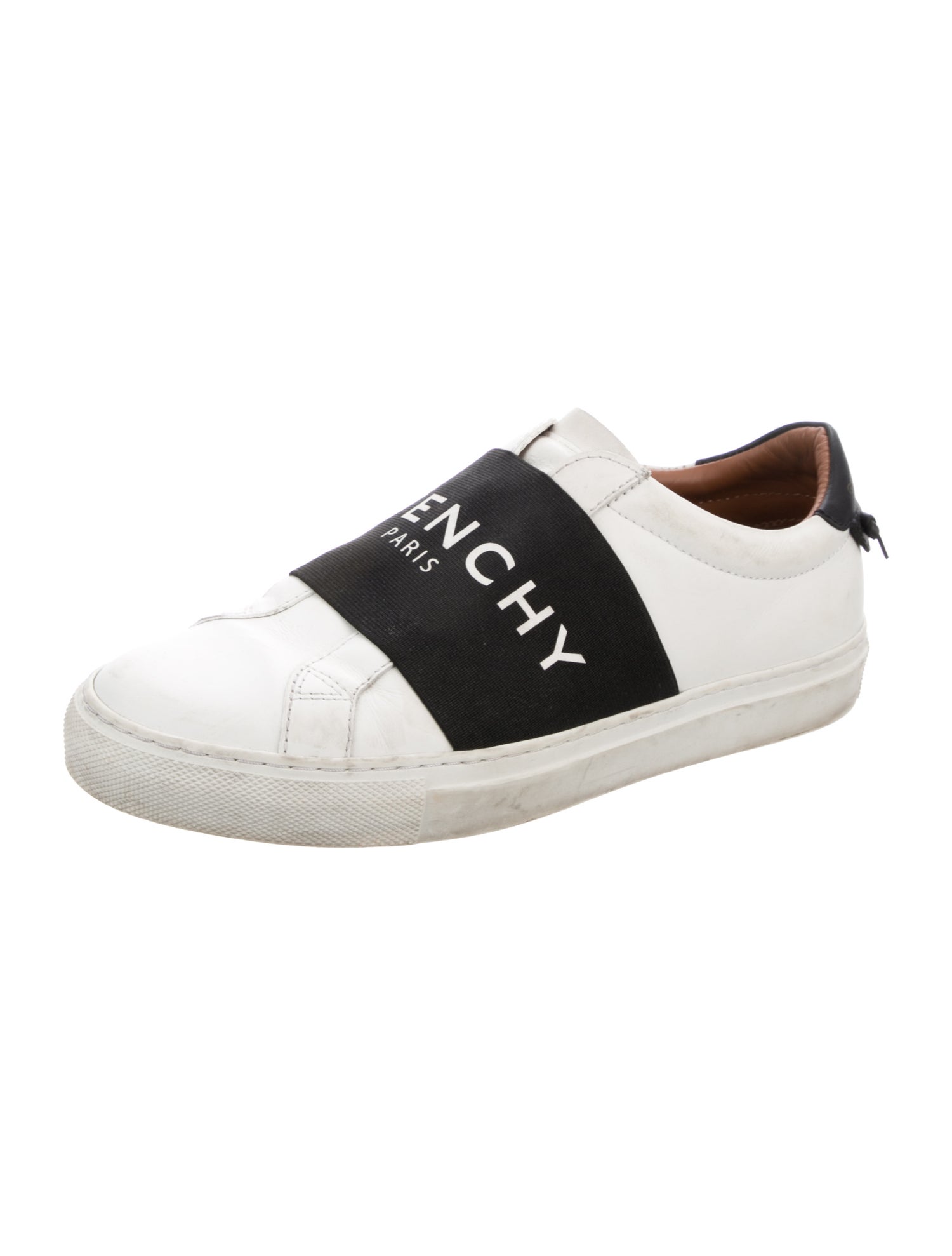 Givenchy Leather Colorblock Pattern Sneakers
