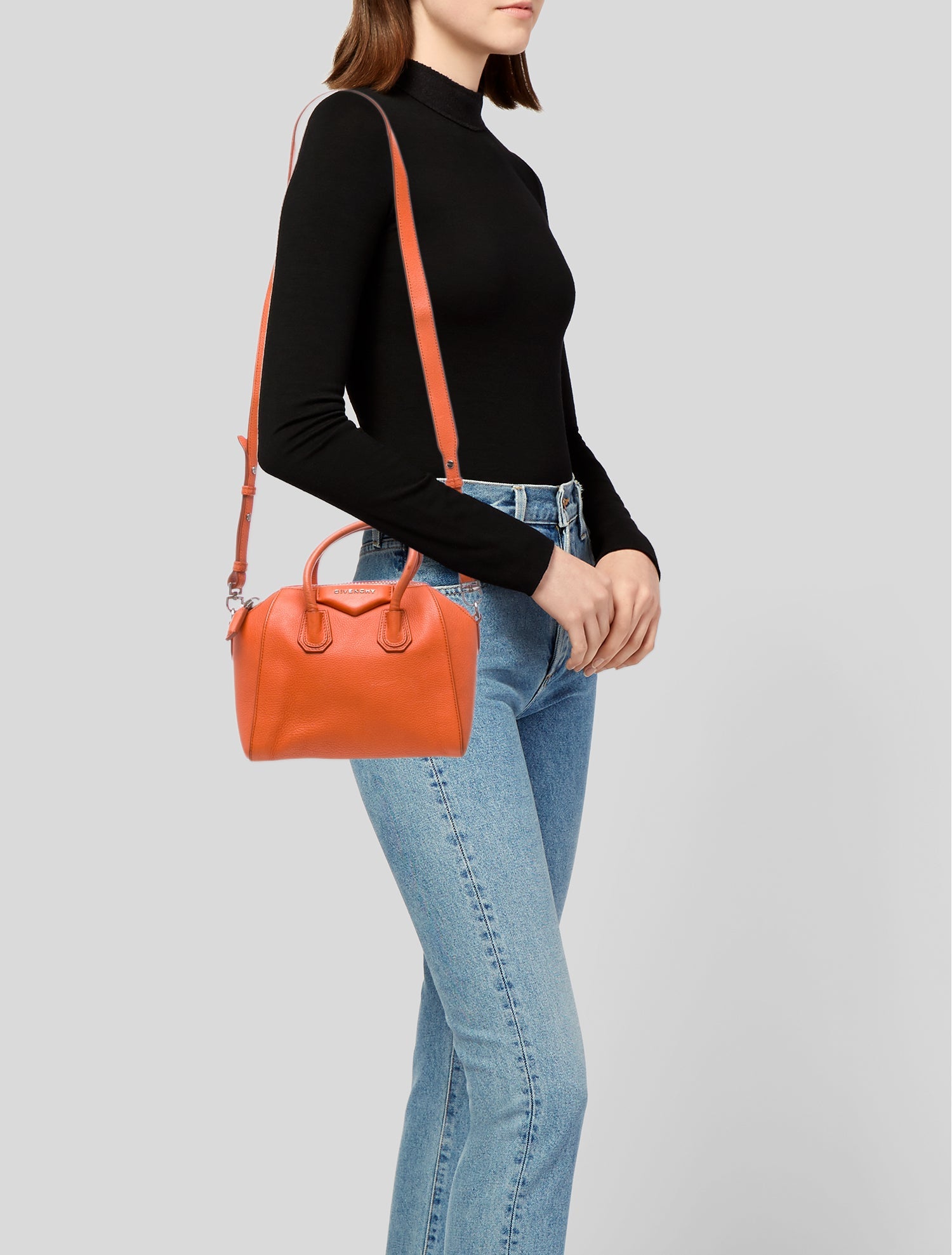 Givenchy Leather Top Handle Bag