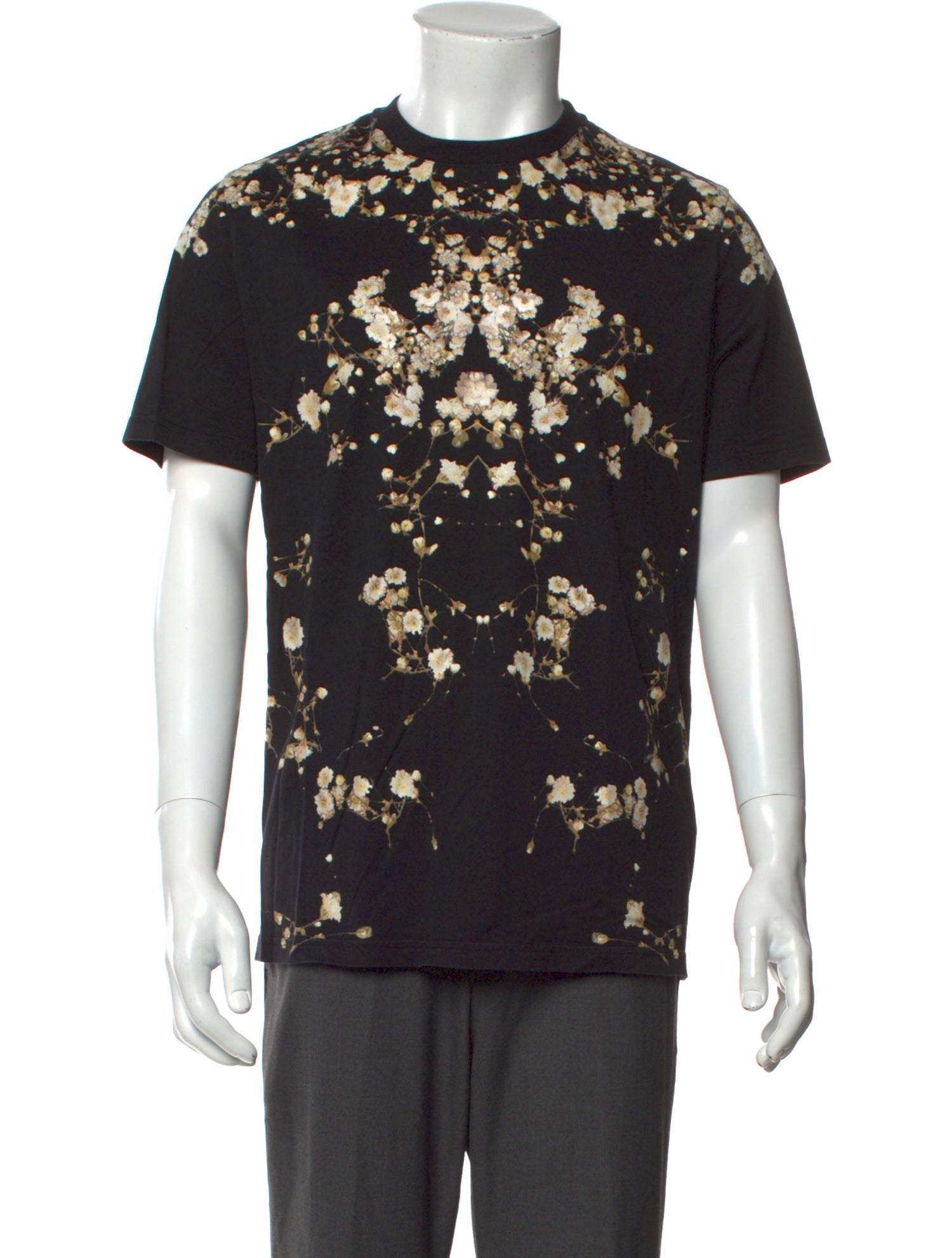 Givenchy Floral Print Short Sleeve Shirt