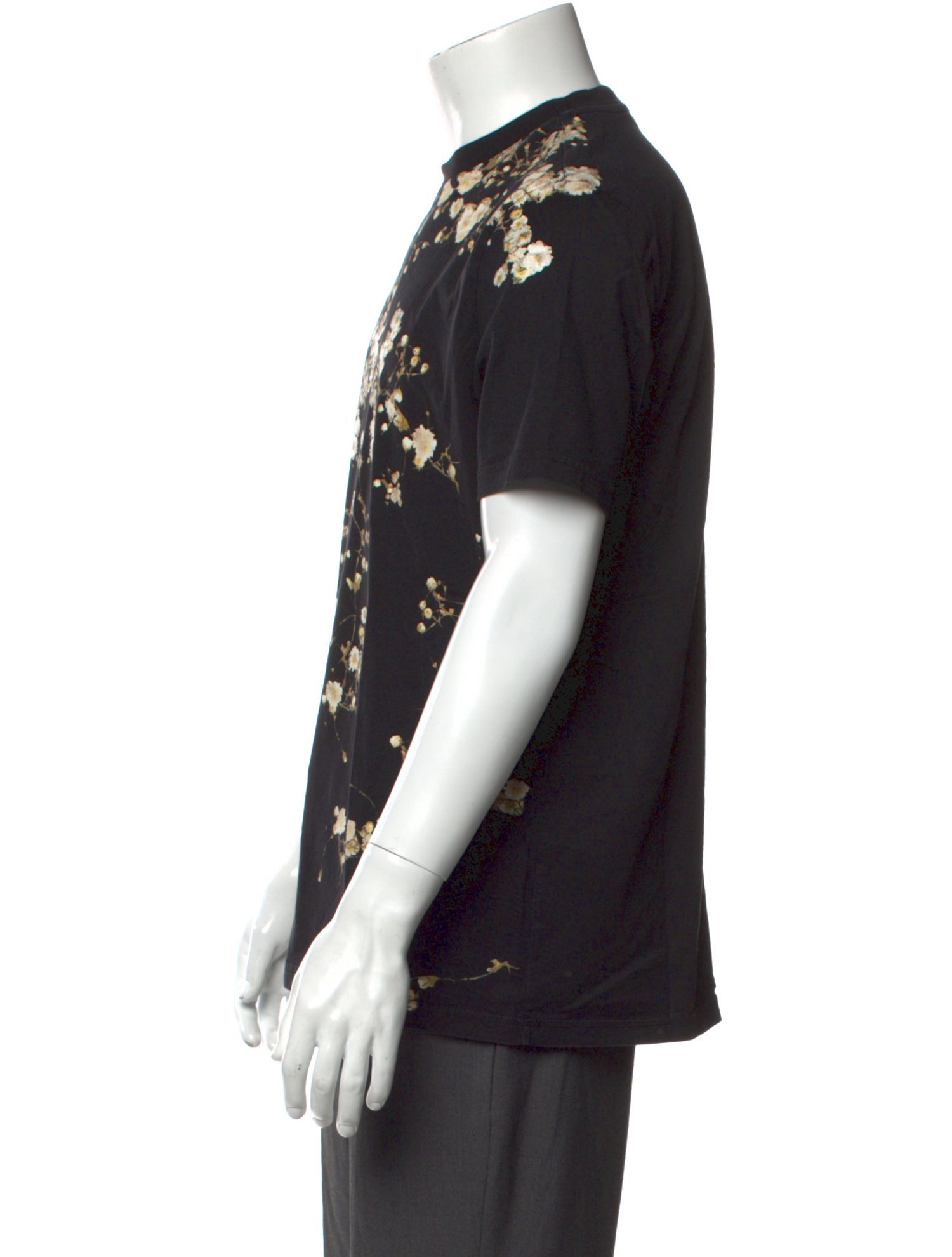 Givenchy Floral Print Short Sleeve Shirt