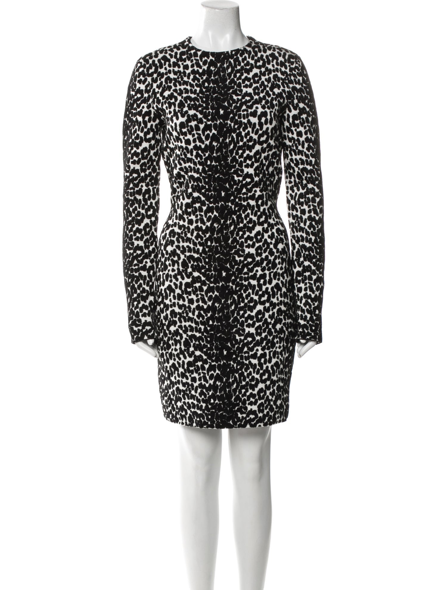 Givenchy Animal Print Mini Dress