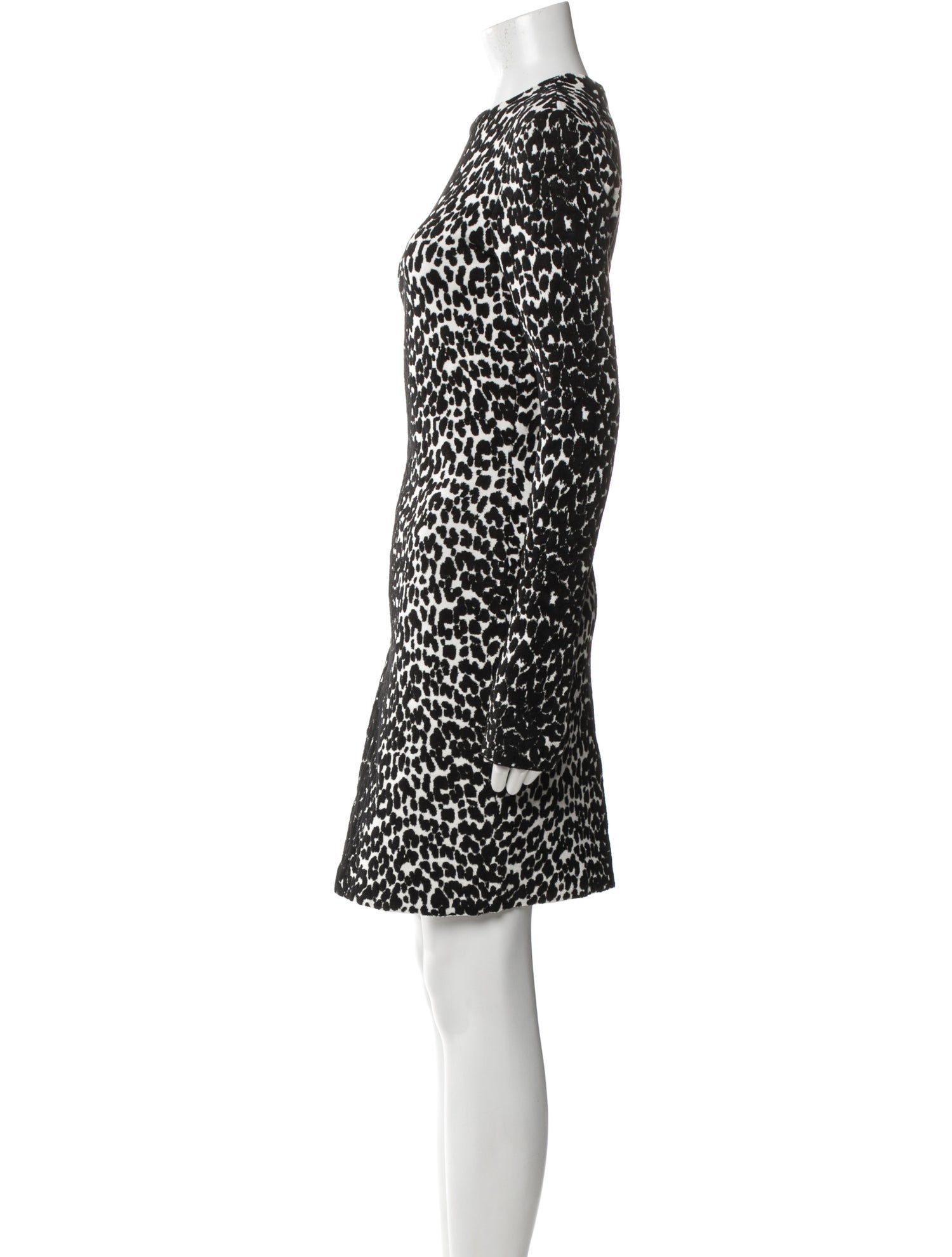 Givenchy Animal Print Mini Dress
