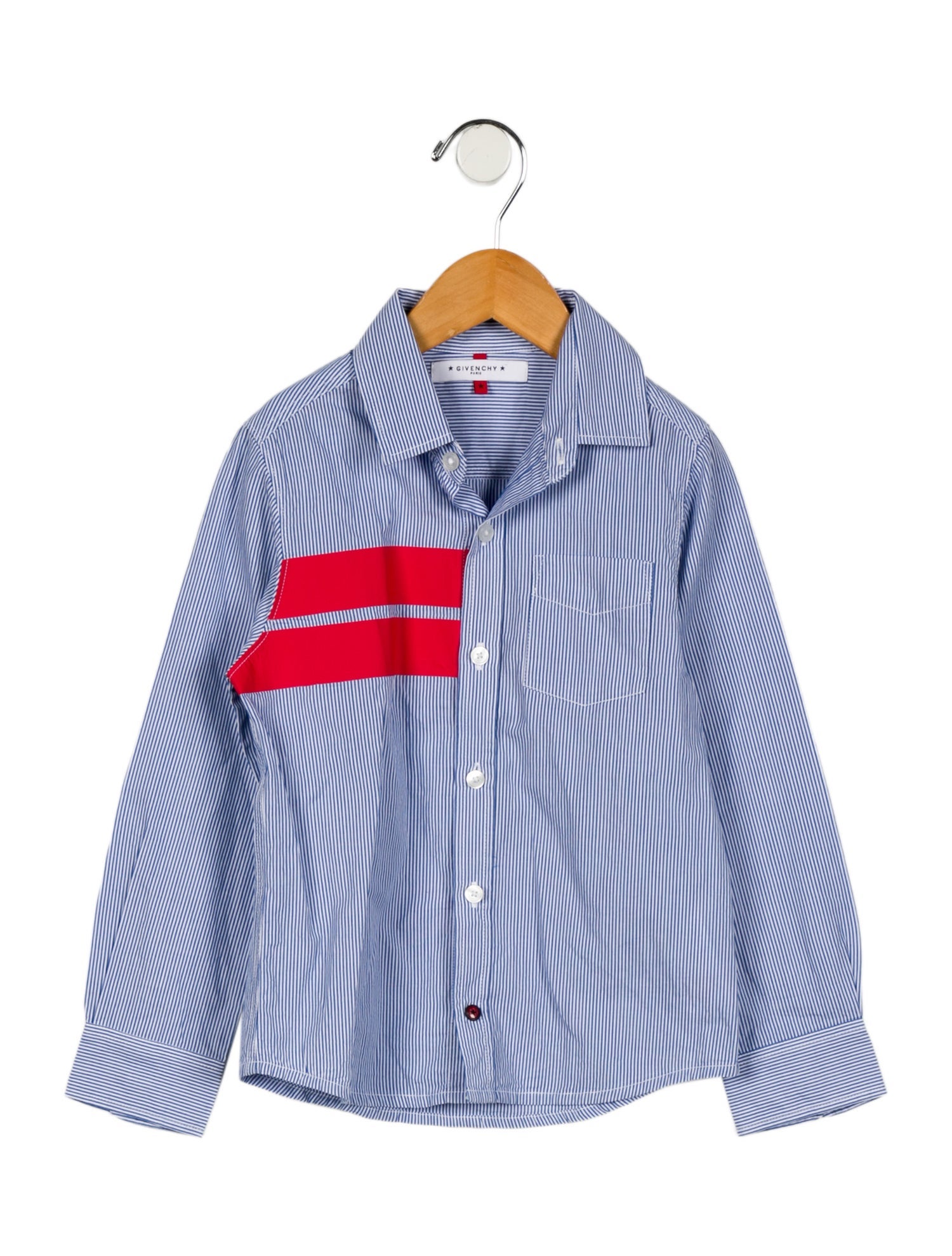 Givenchy Boys' Striped Dress Shirt