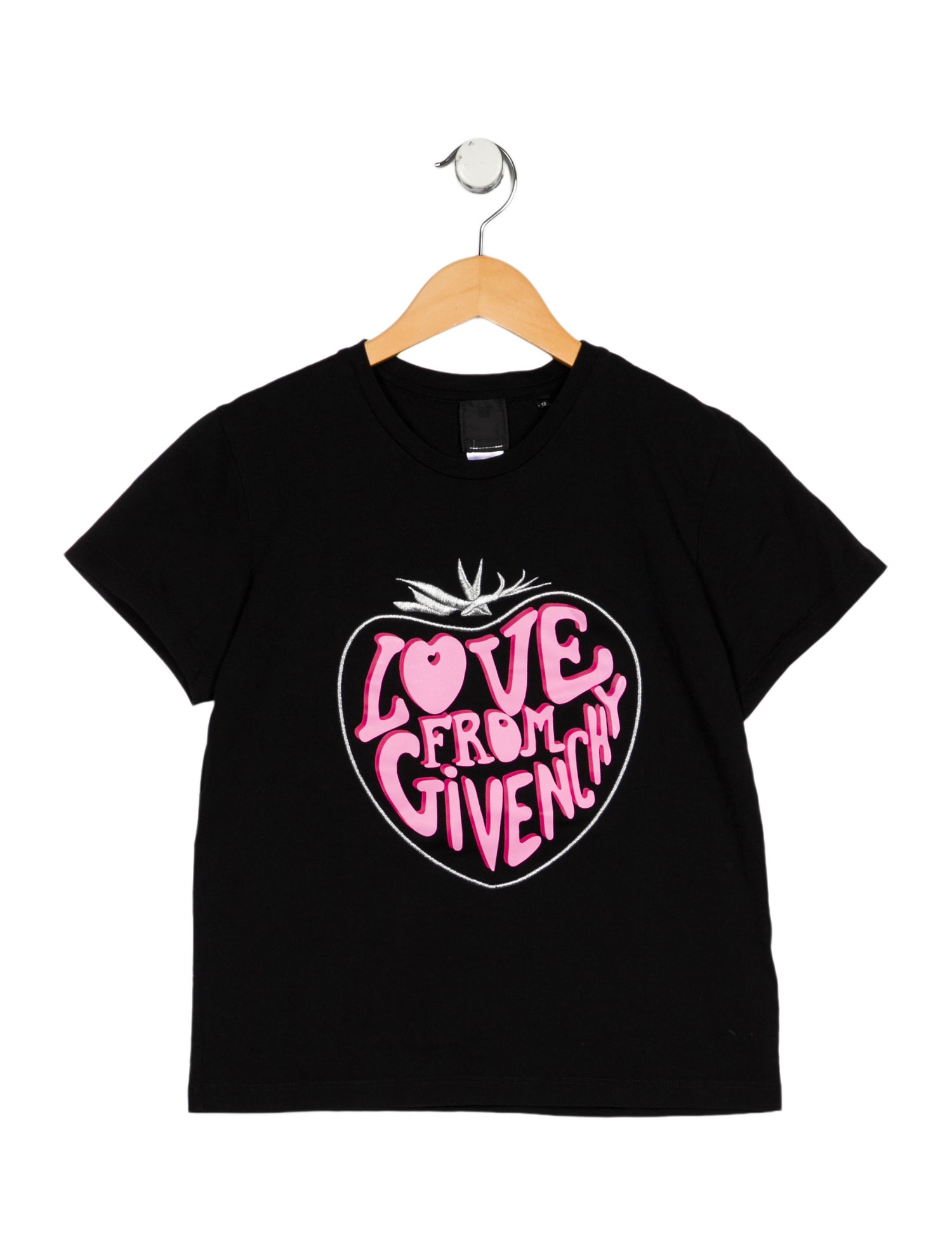 Givenchy Girls' Graphic Short Sleeve Top