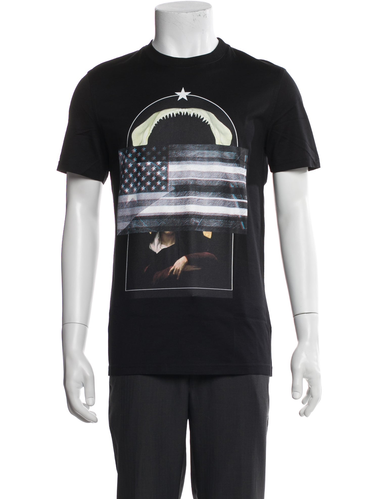 Givenchy Graphic Print Crew Neck T-Shirt