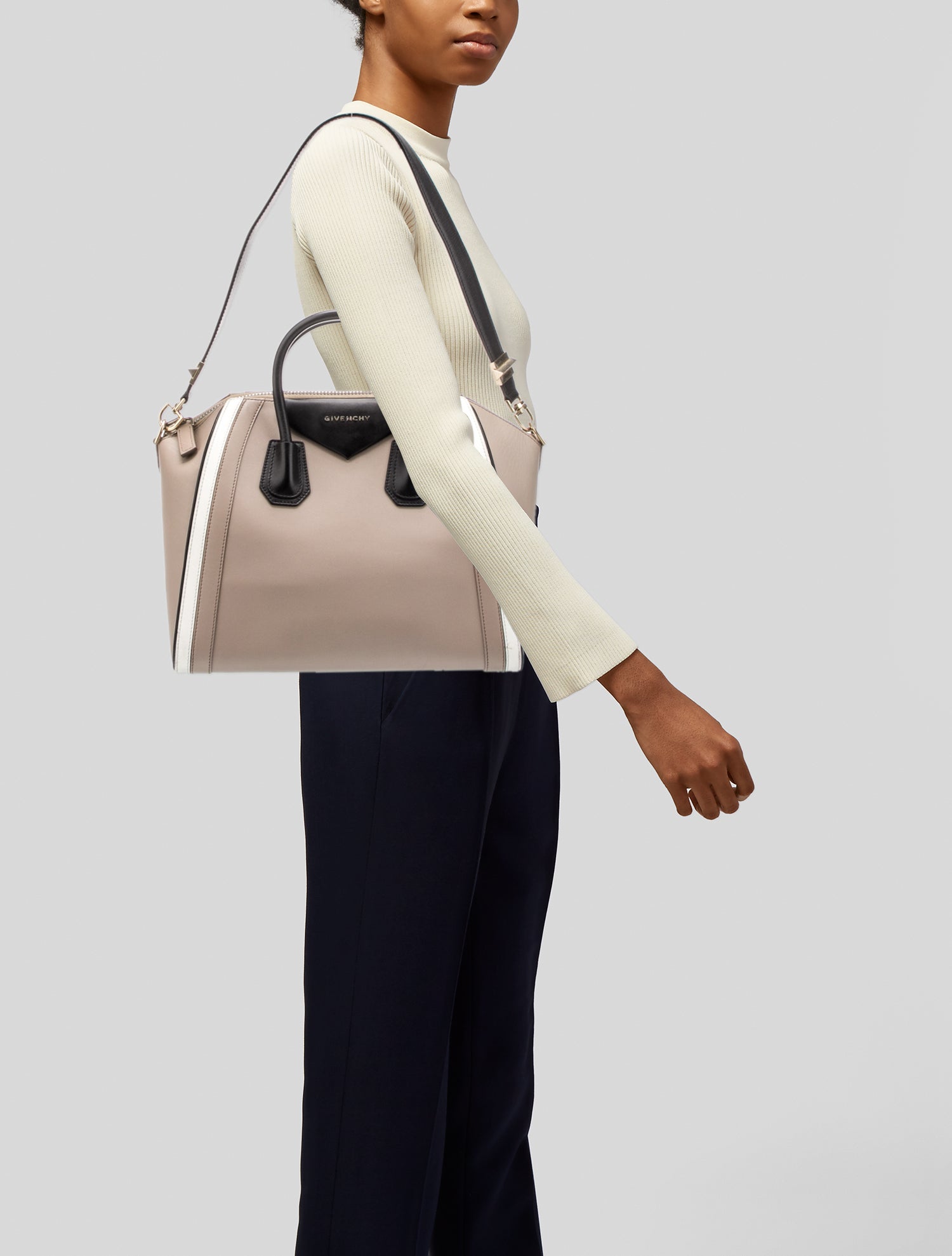 Givenchy Leather Top Handle Bag