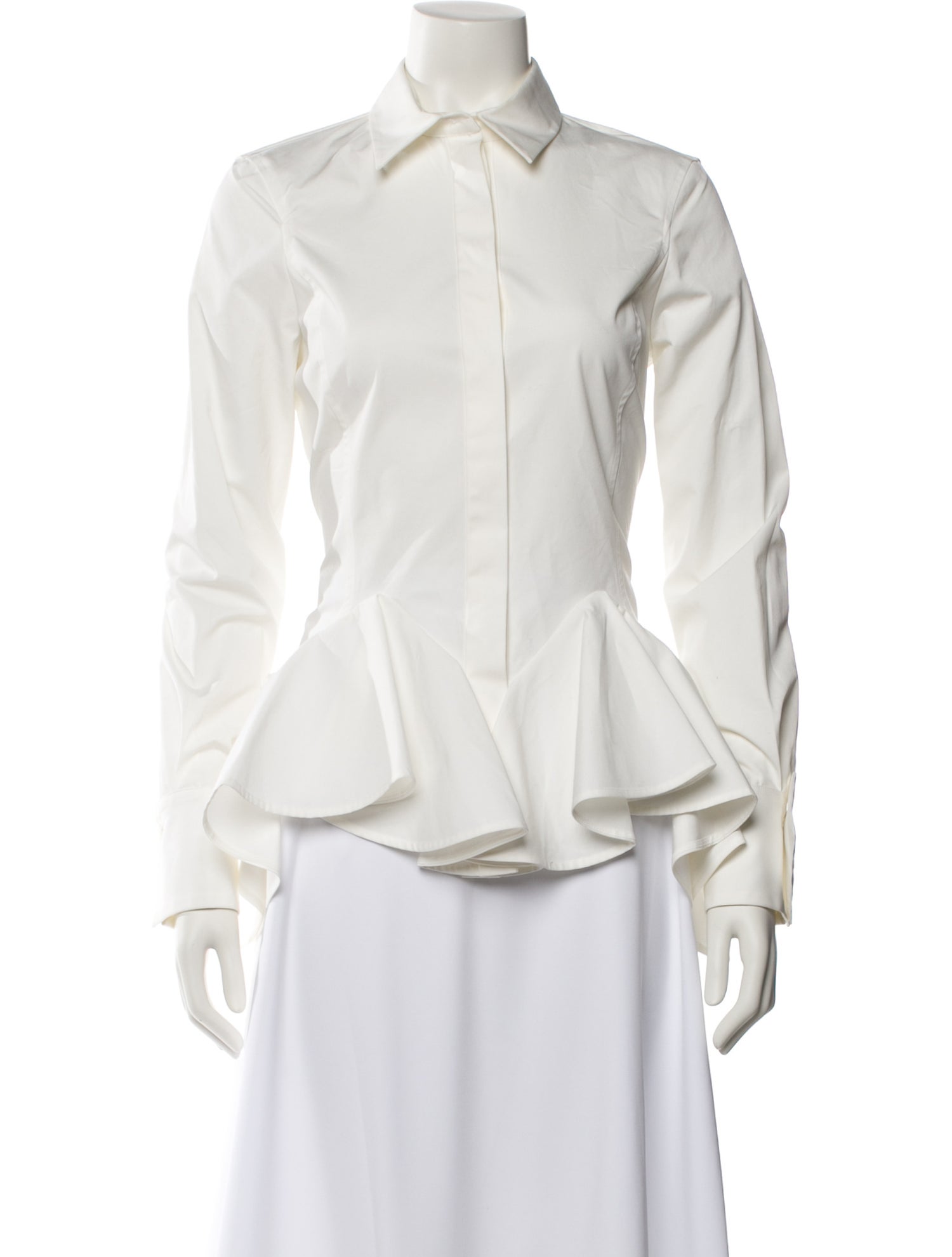 Givenchy Long Sleeve Button-Up Top w/ Tags