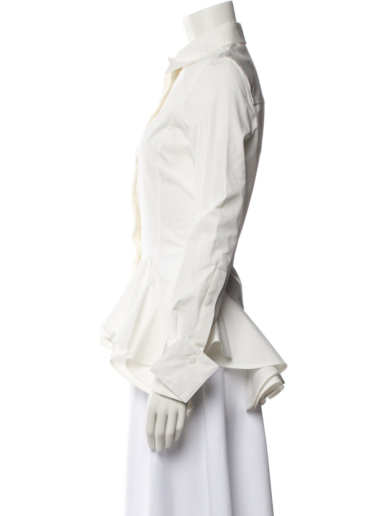 Givenchy Long Sleeve Button-Up Top w/ Tags