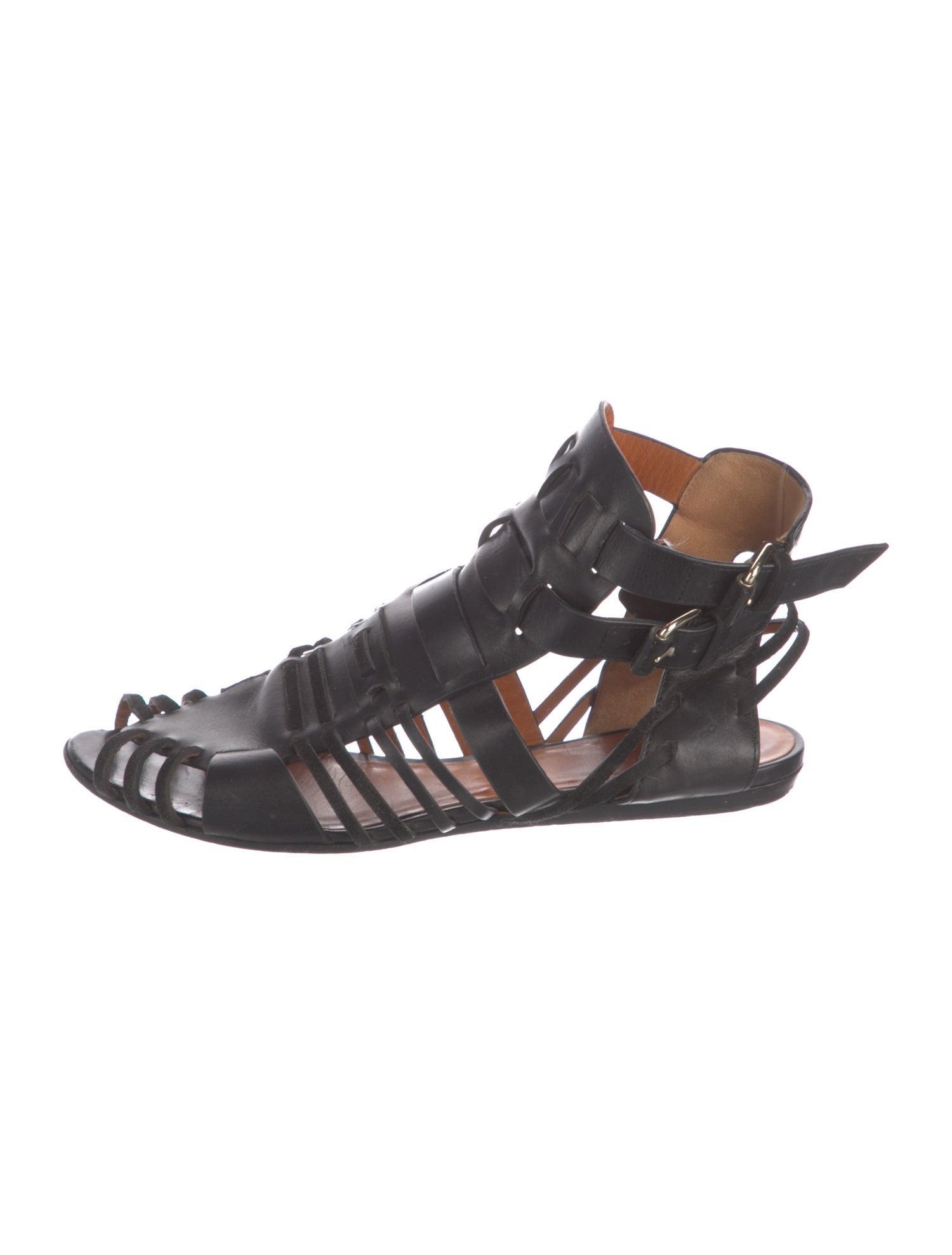 Givenchy Leather Gladiator Sandals