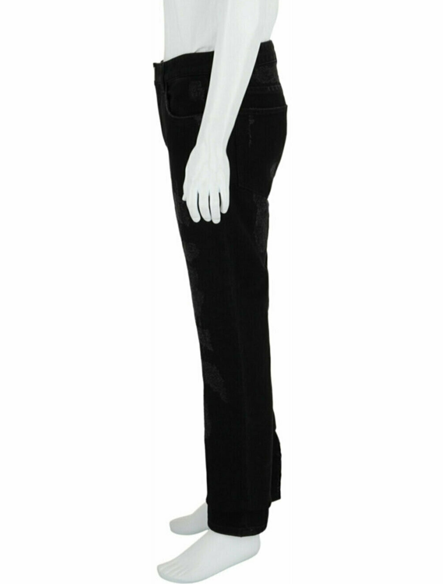 Givenchy Solid Straight-leg Jeans w/ Tags