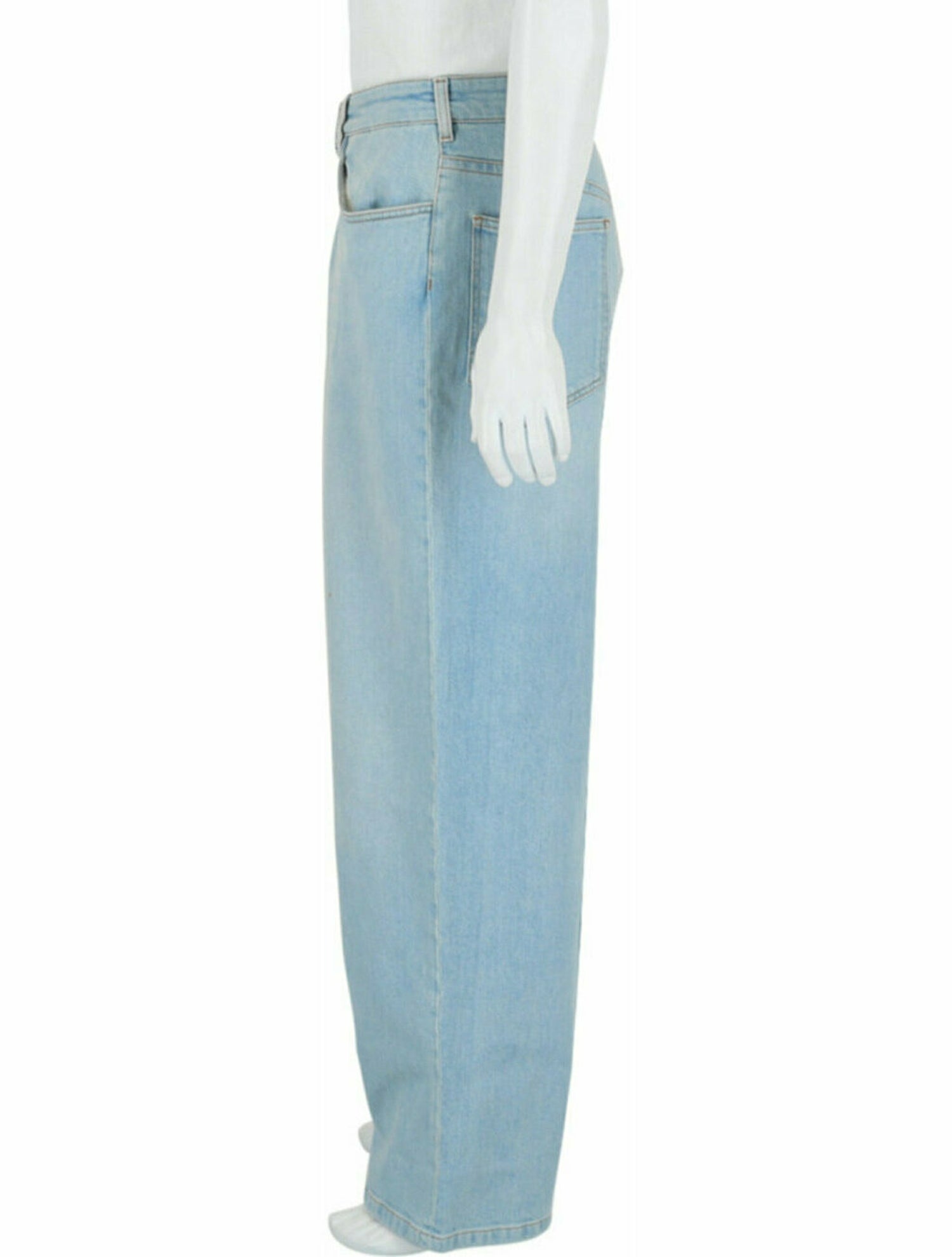 Givenchy Solid Relaxed Fit Jeans w/ Tags