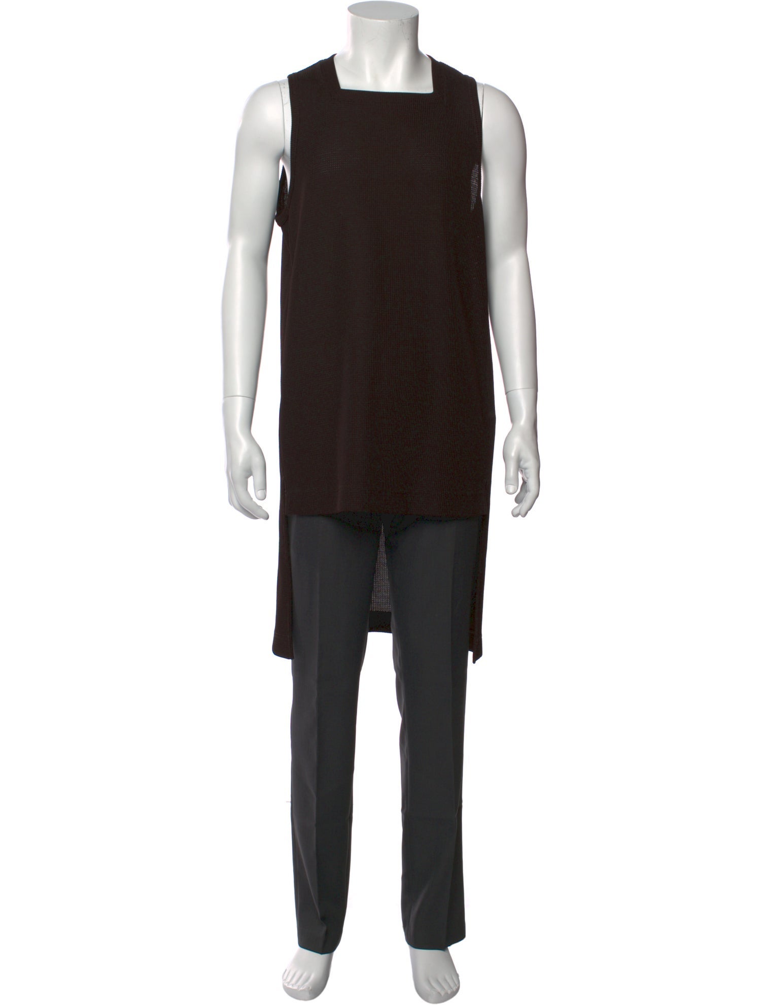 Givenchy Scoop Neck Sleeveless T-Shirt